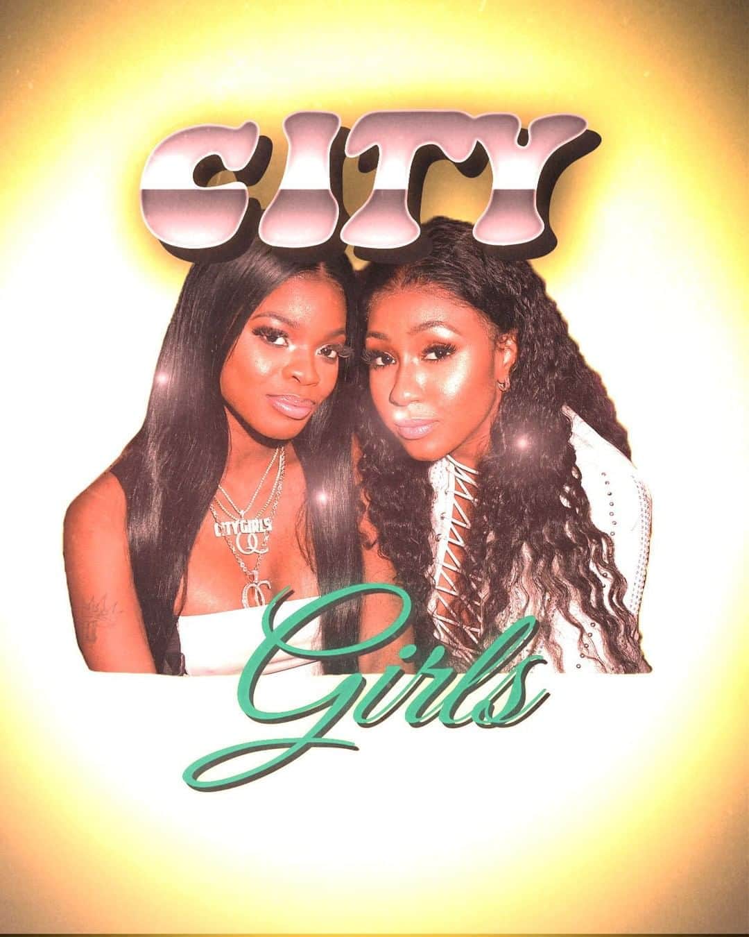 のインスタグラム：「This is (AND will continue to be) a @citygirls fan account. Now if you don't mind, I'm gonna listen to their huge 2020 single with a NSFW title, but I think you know which one I'm talking about 😼 #WomenInRap 🎨: @katiatemkin • #MTVxKatiaTemkin」