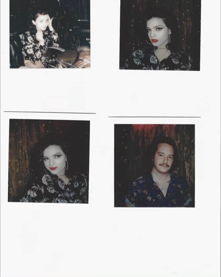 HEY VIOLETのインスタグラム：「COMING TO A SCREEN NEAR U FRIDAY!!!! some of you guys got to hear us play this one live on tour and now we’d love to give you a taste of what it sounds like broken down. party girl, to me, represents the thoughts that tend to go through my head when i feel like i need to put on an act or pretend to “be okay/be fun/be happy” for everyone else’s sake. it’s essentially about trying not to be real with the people around you for fear of being the downer in a party or group setting. but all in all, it’s okay not to be okay. xo ~rena」