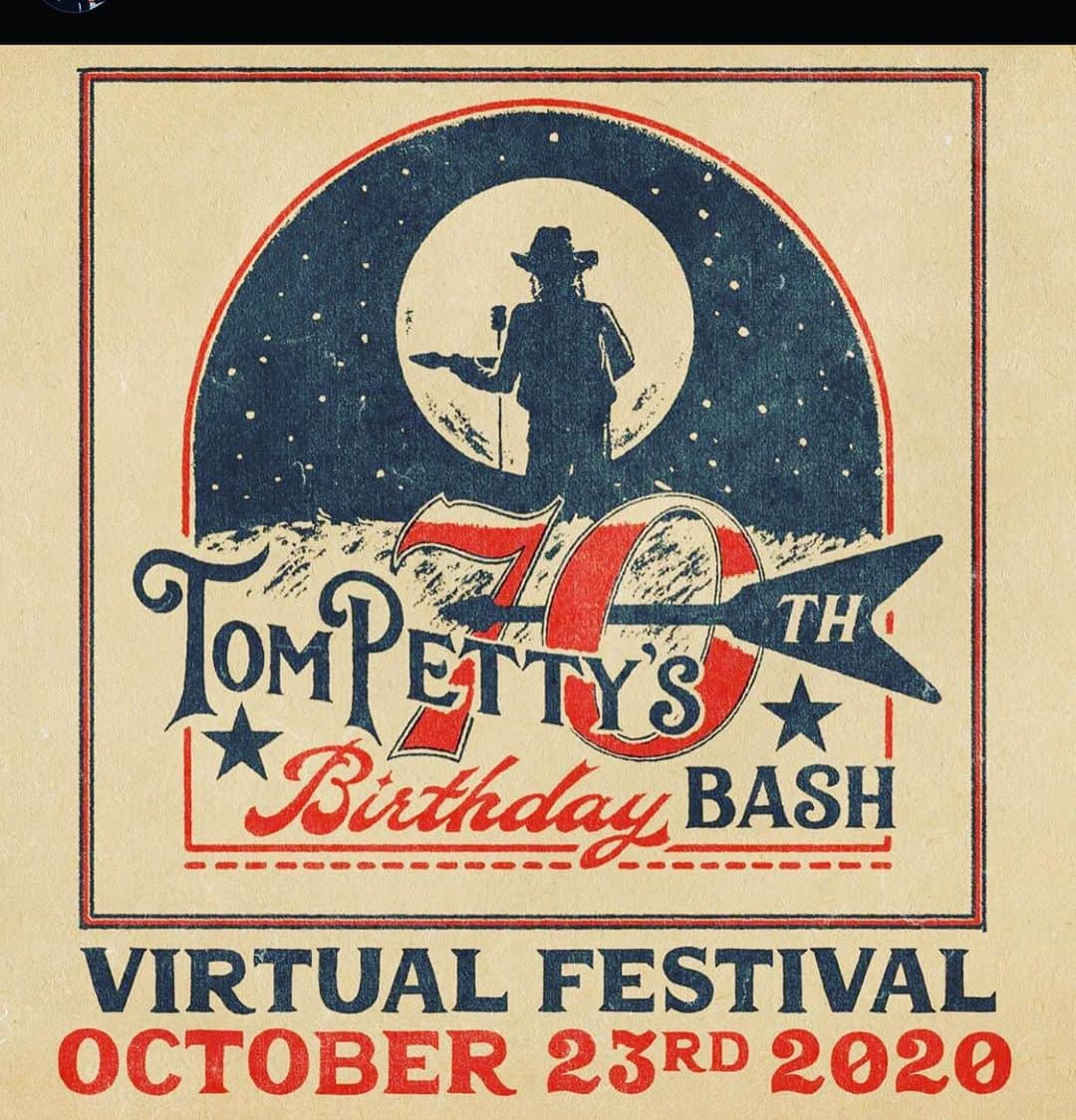 Beckのインスタグラム：「We had John Lennon‘s 80th now it’s time for the great @tompettyofficial. I’m performing for the Tom Petty birthday bash coming up on Friday. Worked up an acoustic version of don’t come around here no more. I hope you all like it ! @tompettyofficial」