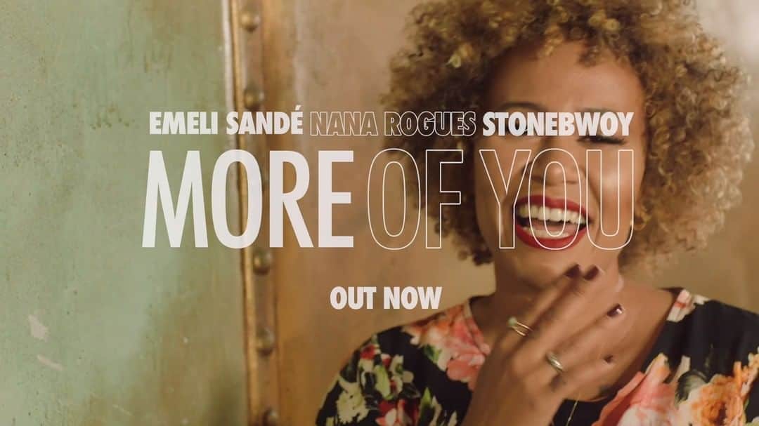 Emeli Sandéのインスタグラム：「✨ Emeli Sandé X @stonebwoyb  X @nanarogues – MORE OF YOU ✨ The single and video are out now - and check out the #MoreOfEmeli challenge on @tiktok! Link in bio」