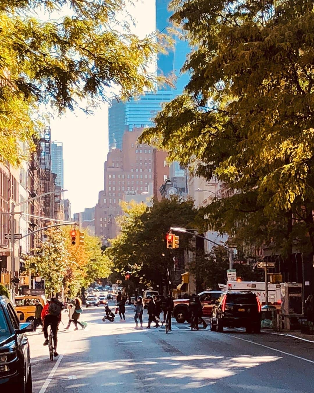 ヨハネス・ヒューブルさんのインスタグラム写真 - (ヨハネス・ヒューブルInstagram)「Fall season foliage and Halloween decoration in New York City have begun 🎃 👻 #swipe」10月22日 4時47分 - johanneshuebl