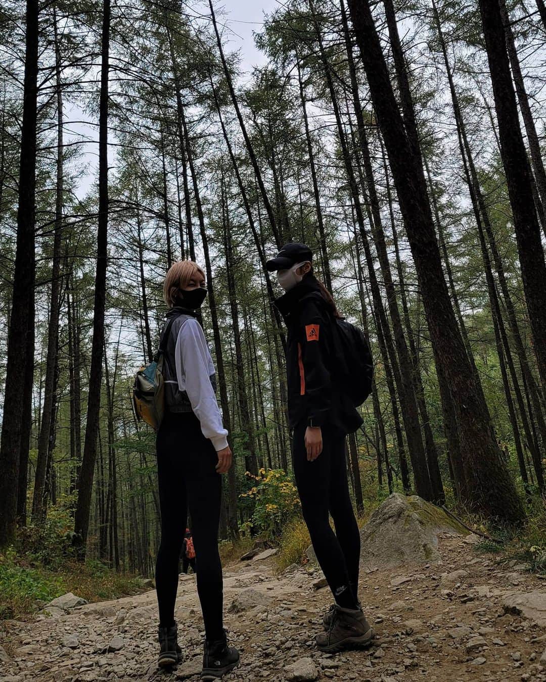 ヘリンさんのインスタグラム写真 - (ヘリンInstagram)「#검단산 스피디하게  다녀온 검단산 @suleewriter 언니덕에 새로운코스를 알았당 @songhaena 언니를 간신히따라잡으면서 걸어간 예쁜 검단산 ♡ 좋으다 #젝시믹스 덕분에 따뜻하게 다녀와또 @yeonpilates #젝시믹스레깅스」10月22日 6時23分 - hyeliniseo