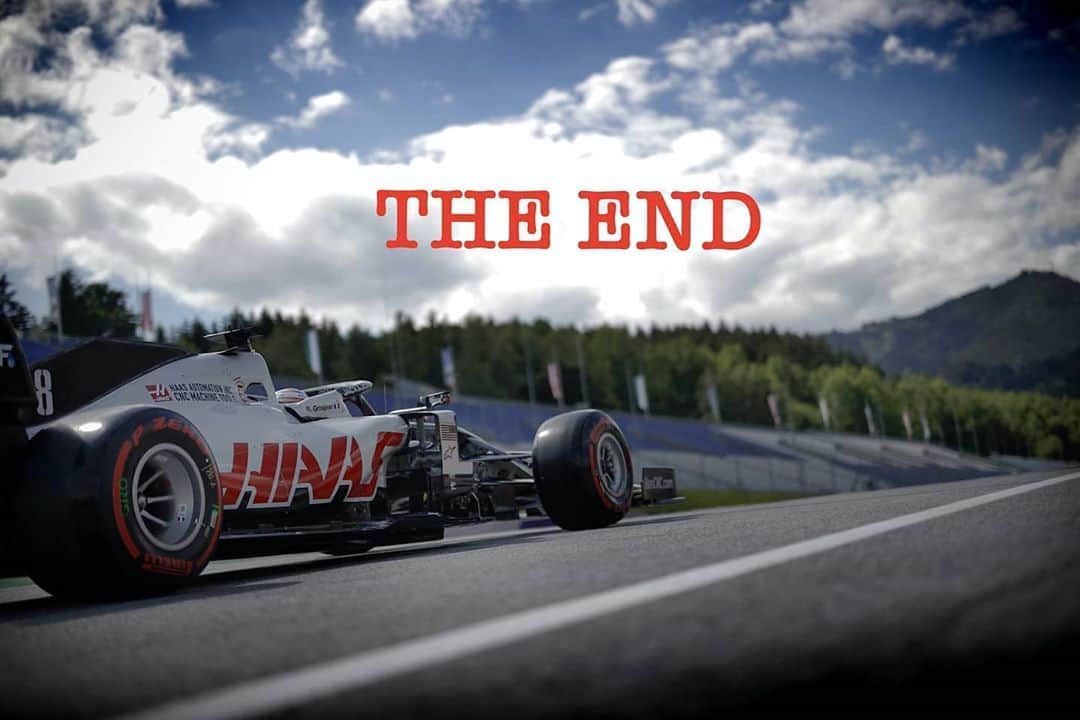 ロマン・グロージャンのインスタグラム：「English & Francais (en dessous)  The last chapter is closed and the book is finished.  I've been with Haas F1 team since day 1. Five years during which we went through highs and lows but the journey was worth it. I've learned a lot, improved to be a better driver as well as a better man. I hope I’ve also helped people in the team to improve themself. This is probably my biggest pride, more than any of the crazy first races in 2016 or the P4 at the Austrian GP 2018. I wish the team all the best for the future.  Romain  Le dernier chapitre est clos et le livre terminé.  J'ai fait partie de l’aventure Haas F1 team depuis le tout premier jour. Cinq années de hauts et de bas, mais l'aventure en valait la peine. J'ai énormément appris, me suis amélioré tant sur le plan pilote que sur le plan humain. J’espère aussi avoir aidé certains membres de l'équipe à devenir meilleurs, et c'est sans doute ma plus grande fierté, bien plus que ma quatrième place au GP d'Autriche 2018 ou que nos spectaculaires débuts en 2016.  Je souhaite sincèrement le meilleur à l'équipe pour son futur.  Romain #r8g」