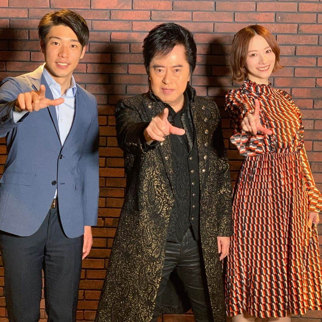 宮島咲良さんのインスタグラム写真 - (宮島咲良Instagram)「ㅤㅤㅤㅤㅤㅤㅤㅤㅤㅤㅤㅤㅤ 今年5月に#cs日テレプラス でオンエアされた 『#超熱波NEPPA！〜歌え！特撮×激唱LIVE〜』 を番宣番組「クリック」で特集してもらった時の😋 #水木一郎 アニキと日テレ#山崎誠 アナ！ 水木さんかっこよすぎる！！！ ㅤㅤㅤㅤㅤㅤㅤㅤㅤㅤㅤㅤㅤ #超熱波neppa歌え特撮激唱ライブ #超熱波neppa #特ソン #特撮ソング #宮島咲良 #ミヤジマン #ぼっち戦隊ミヤジマン」10月22日 17時49分 - sakura_miyajiman