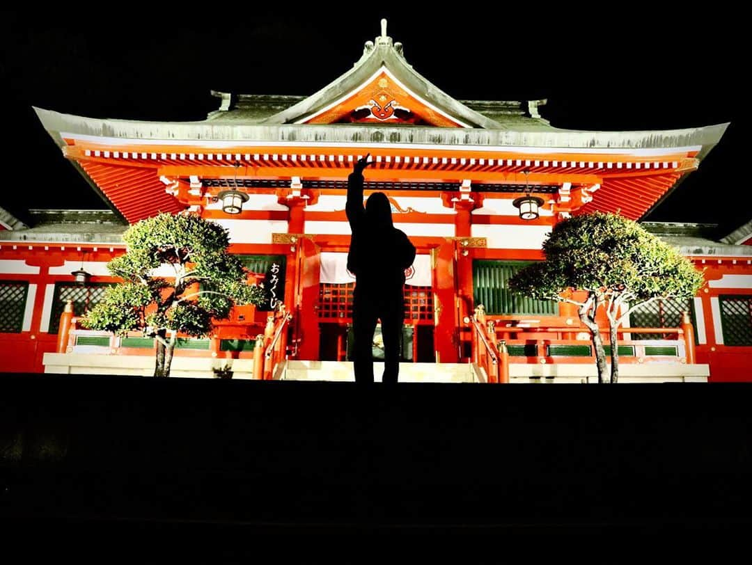 石松大晟さんのインスタグラム写真 - (石松大晟Instagram)「・﻿ 足利織姫神社⛩﻿ ライトアップされてて綺麗だった👏﻿ ﻿ #canon #photo #足利織姫神社 #織姫神社 #写真 #gopro #goproのある生活」10月22日 9時43分 - taiseiishimatsu