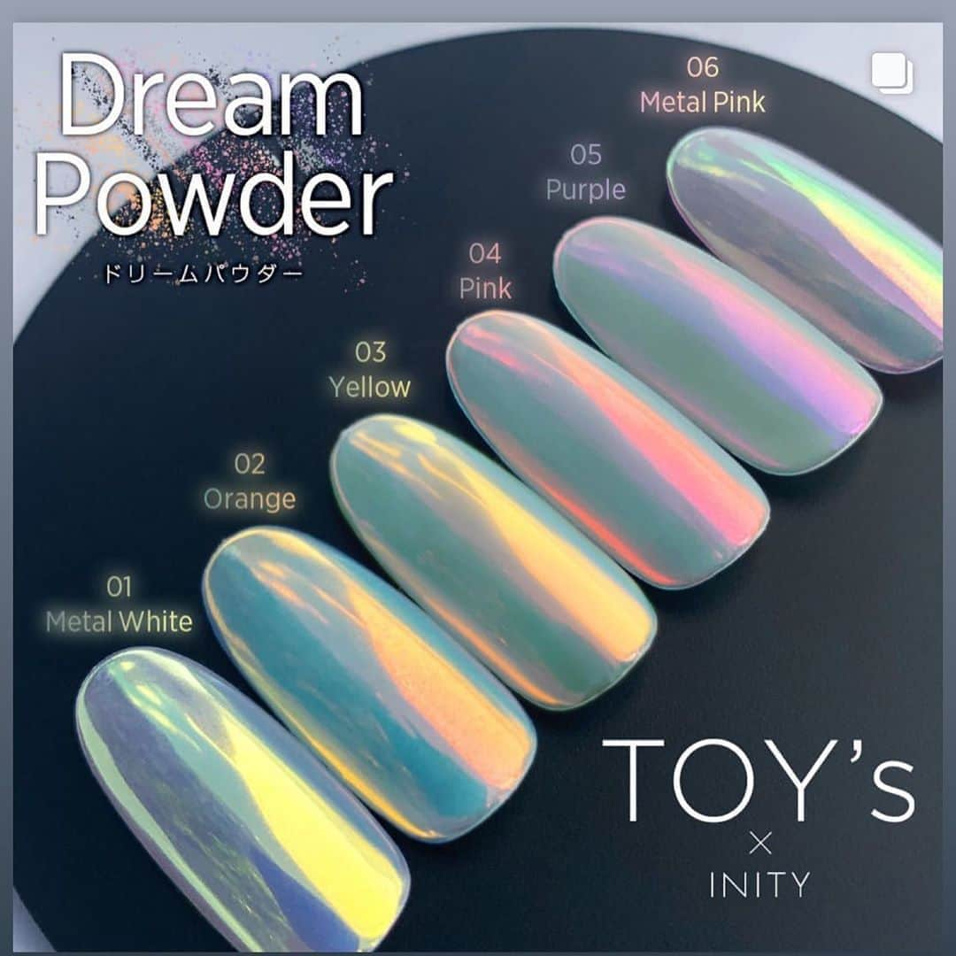 initygel_officialさんのインスタグラム写真 - (initygel_officialInstagram)「White Light collection Release &Dream powder Re Release 🌈  皆様大変お待たせいたしました。 ドリームパウダーが予定より早く再販売できることが決定いたしましたので 報告させて頂きます😌 @toysbyinity   ホワイトライトコレクション発売と同日、  10月27日TAT各店舗で販売開始 10月26日TATオンラインショップPM14:00〜販売開始  となりました👏👏👏  ドリームパウダーにつきましては沢山のネイリスト様にお待ち頂いてしまい申し訳ございませんでした。  同日に発売できることが決定いたしましたので、是非ご興味あるネイリスト様はご検討頂けると嬉しいです😌  ※どちらも数に限りがございますので ご了承ください。TATオンラインでの購入ご希望の方は26日14時からなので なるべく早い時間に検討頂いた方が良いかもしれません🙇‍♂️🙇‍♀️  皆様よろしくお願いいたします✨✨  2枚目以降の画像 @style___y  @pd_chiho  @jun.jun1011  ↑ お借りさせて頂きました🙇‍♂️🙇‍♀️ ありがとうございます😌  #toysbyinity #toys #トイズ #トイズバイアイニティ #whitelightcollection #ホワイトライトコレクション #ドリームパウダー #dreampower #ミラーパウダー #オーロラパウダー #ユニコーンパウダー #マグネットネイル #マグネット #マグネットネイル動画 #nailshoptat」10月22日 10時28分 - initygel_official