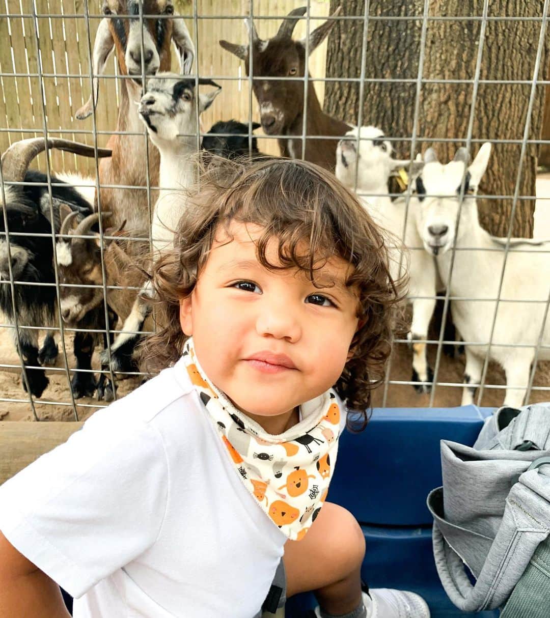 アディソン・ラッセルのインスタグラム：「Happy Birthday my sweet boy🎉🎉🎉🐐 #twothemoon」