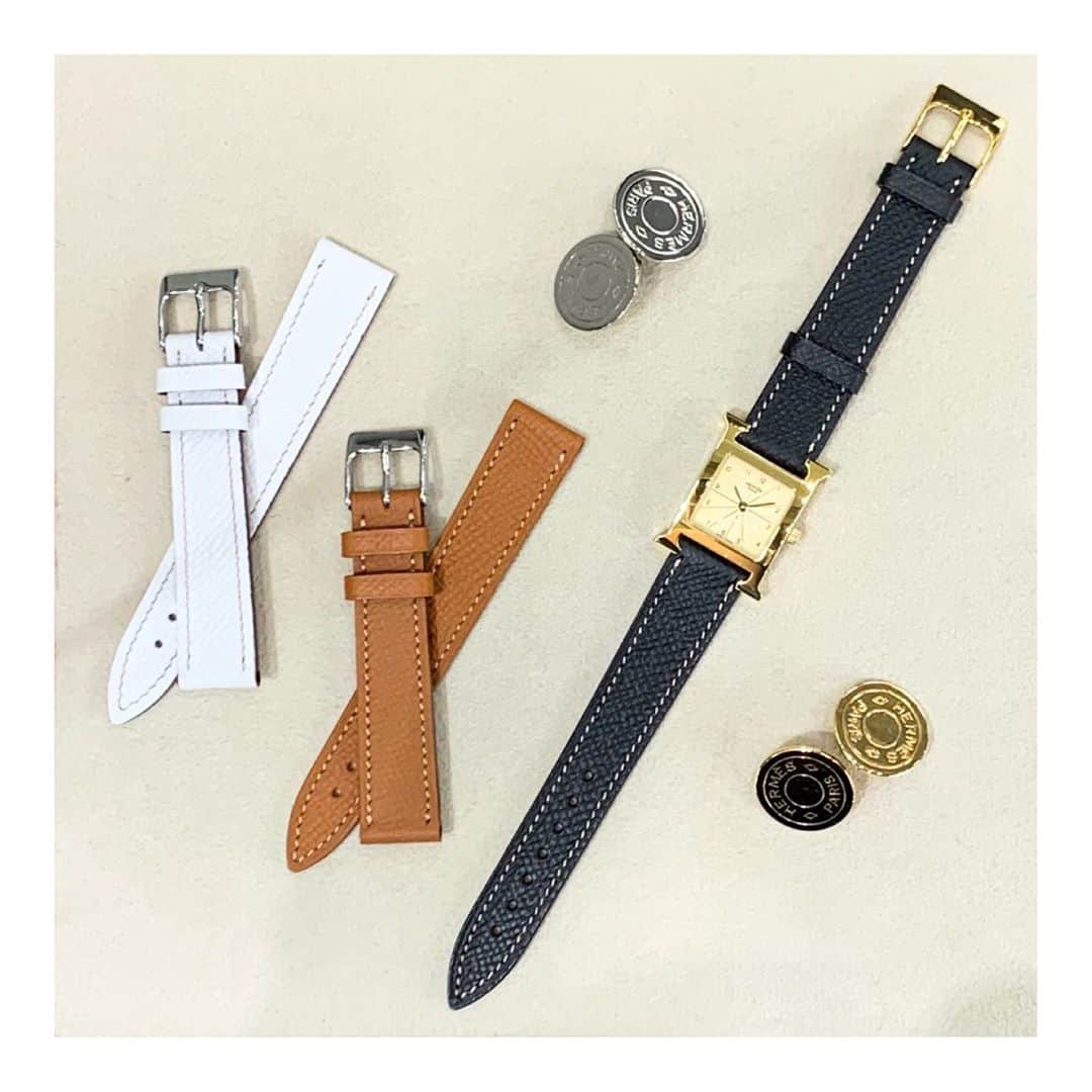 HIROBさんのインスタグラム写真 - (HIROBInstagram)「-有楽町店-﻿ ﻿ ﻿ Vintage Hermès H watch﻿ 19003890-397710﻿ ¥155,000+tax﻿ ﻿ レザーベルト﻿ 各¥9,000+tax﻿ ﻿ Vintage Hermès Série Earring﻿ SLV 20114890-755310﻿ ¥22,000+tax﻿ GD 20114890-755510﻿ ¥22,000+tax﻿ ﻿ ﻿ こちらに掲載の商品は有楽町店でご用意しております。﻿ 店舗からの通販対応も可能でございます。﻿ お気軽にお問い合わせくださいませ。﻿ HIROB有楽町店　Tel:03-5222-1743﻿」10月22日 11時18分 - hirob.jp