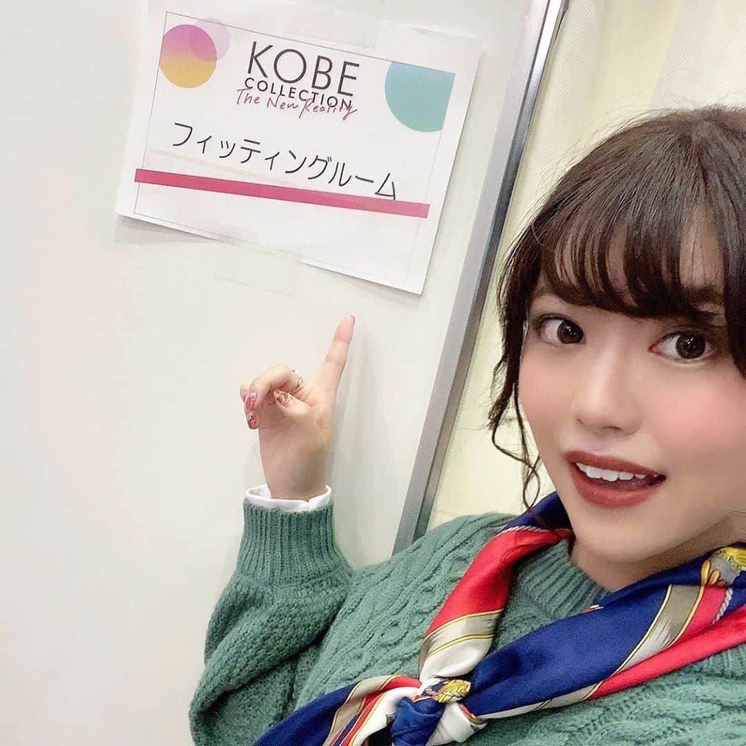 中谷彩伽のインスタグラム：「#神戸コレクション」