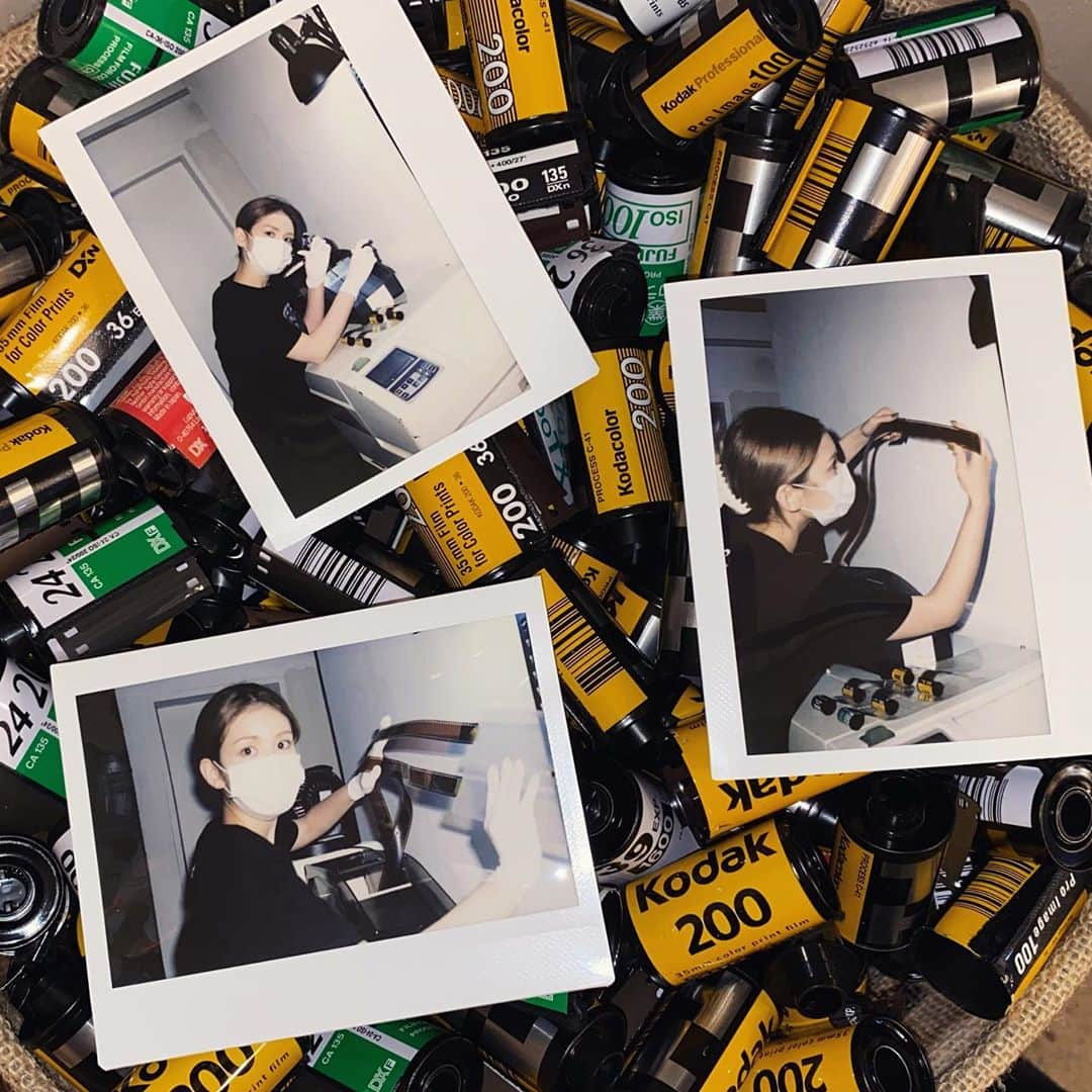 ソミさんのインスタグラム写真 - (ソミInstagram)「📸 🎞🎞🎞🎞🎞🎞 A real film lover」10月22日 11時42分 - somsomi0309