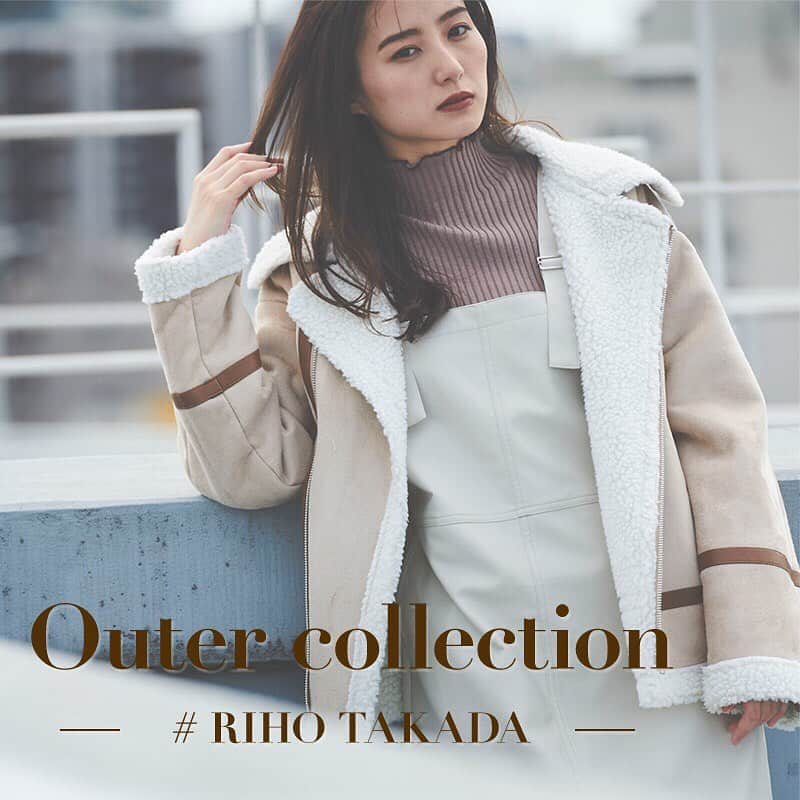 COTORICA.(コトリカ) さんのインスタグラム写真 - (COTORICA.(コトリカ) Instagram)「Outer collection  #RIHOTAKADA ————————————————————  @riho__takada  高田里穂さんが着る、 COTORICA. 冬のアウターコレクションが #RUNWAYchannel にて本日公開！  ✔️掲載アイテムは店舗&WEBにて発売中 (一部予約商品となります)  ■フェイクムートンライダースジャケット ¥9,500+tax  ■エコレザージャンスカ ¥6,000+tax  ■シンプルメローリブニットTOPS ¥4,000+tax  ———————————————————— #COTORICA.#コトリカ #高田里穂 #アウター#アウターコーデ #冬コーデ」10月22日 11時53分 - cotorica.official