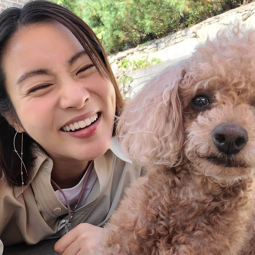 カン・ソラさんのインスタグラム写真 - (カン・ソラInstagram)「#꼬미랑나랑 #withGomi」10月22日 12時00分 - reveramess_