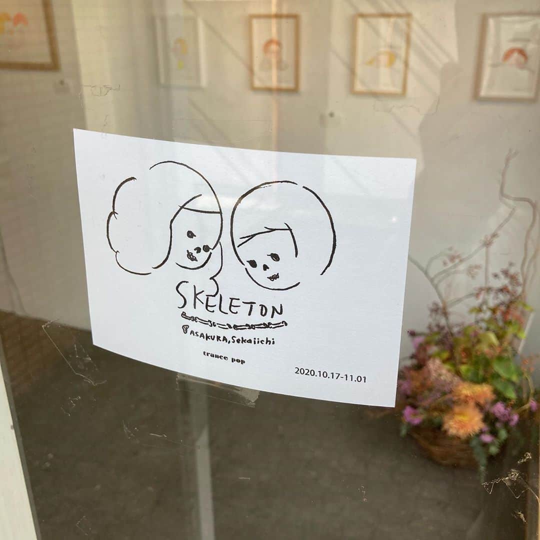 朝倉世界一のインスタグラム：「開催中です 朝倉世界一個展 『SKELETON』 2020年11月1日(日)まで 於 トランスポップギャラリー 12:00〜19:00（水〜土） 13:00〜18:00（日） 月、火曜定休 http://www.trancepop.jp/ #京都スケルトン」