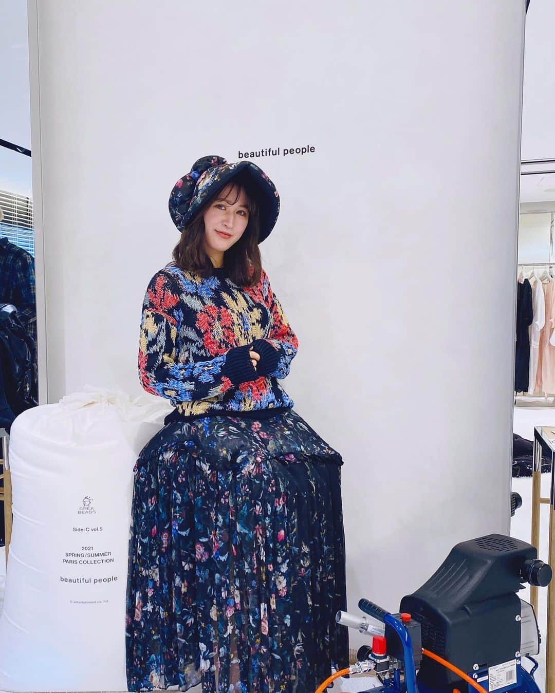 後藤夕貴さんのインスタグラム写真 - (後藤夕貴Instagram)「@beautifulpeople_officialsite  ㅤ ㅤ お花畑の中にいるみたい𓇚 ふかふかでかわいかったなぁ ＿＿＿＿＿＿＿＿＿ #pariscollection #2021 #beautifulpeople」10月22日 12時36分 - yuki_gotooo