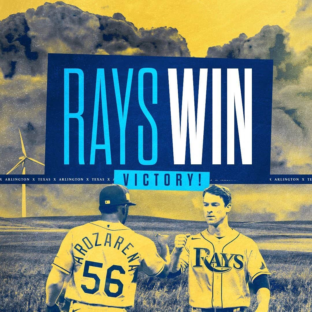 タンパベイ・レイズさんのインスタグラム写真 - (タンパベイ・レイズInstagram)「#RaysWin! We’re tied up 1-1!」10月22日 13時00分 - raysbaseball