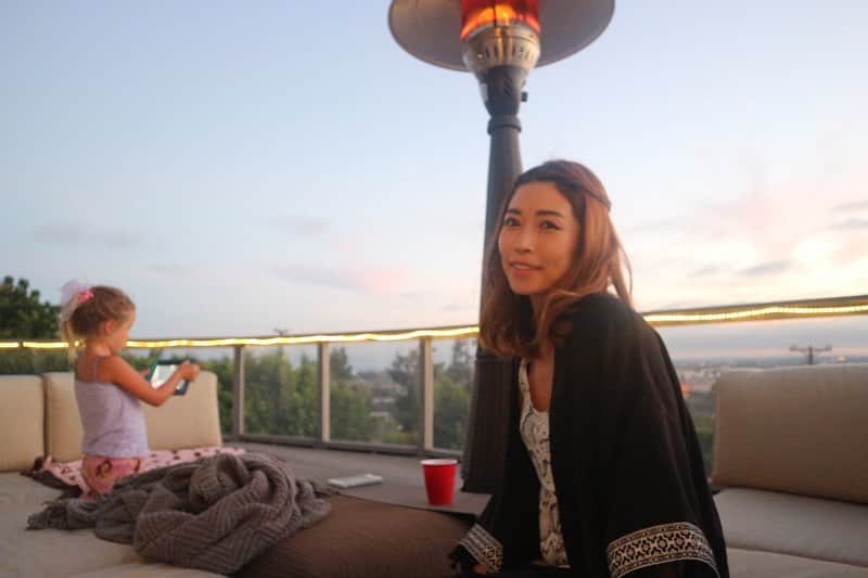 RENA のインスタグラム：「I miss my friends🌊 . . . . #throwback #tbt #imissyou #california #sandiego #sunset #love #カリフォルニア #サンディエゴ #夕焼け #ベランダ #独立記念日」