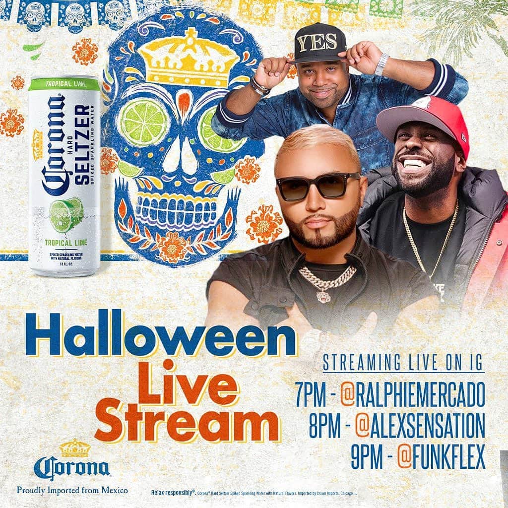ファンクマスター・フレックスのインスタグラム：「We so ready! Wow! @coronausa @ralphiemercado @joejaxson」