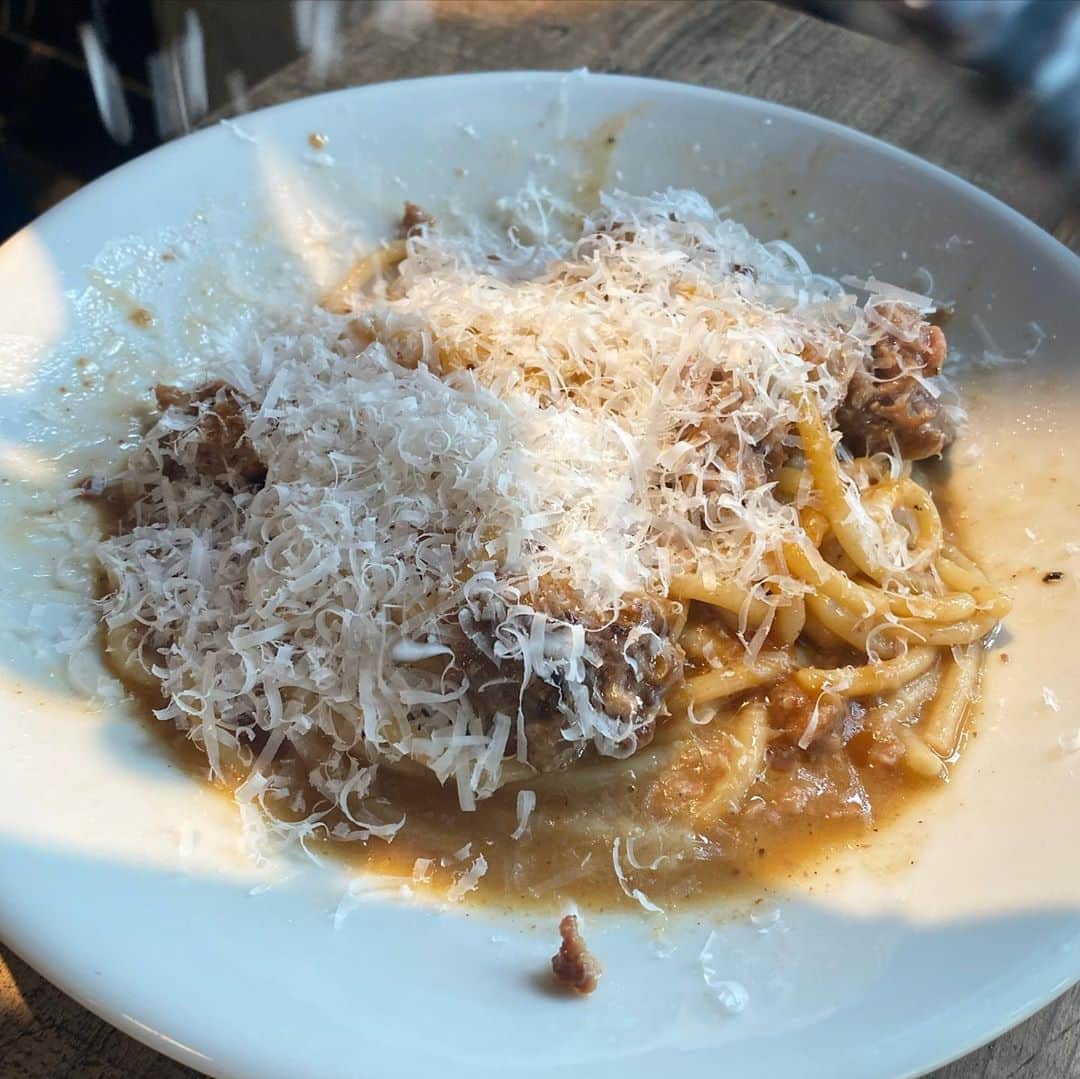 SHUHEI.Kさんのインスタグラム写真 - (SHUHEI.KInstagram)「RODEO名物ミートソーススパゲティが出来るまで。 半熟ハンバーグミートソースですね！ 激うまっ！」10月22日 14時28分 - kamishu14