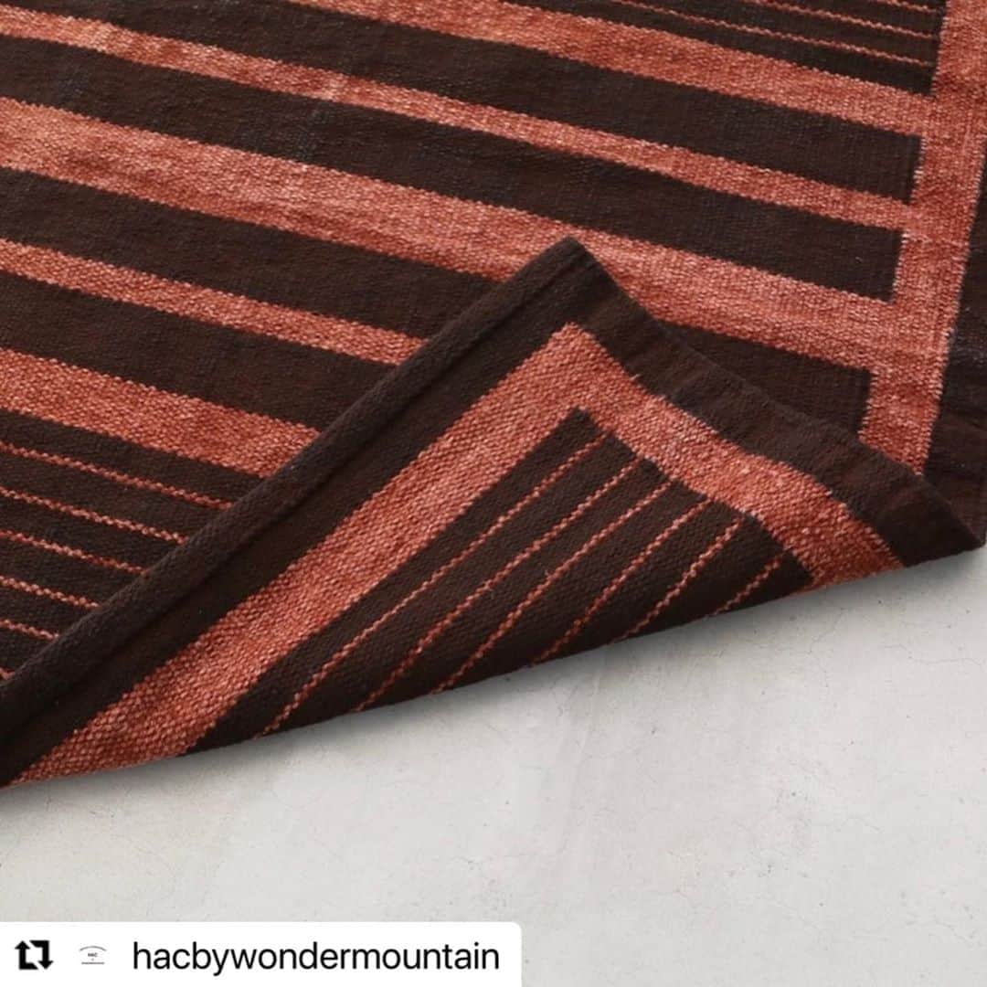 wonder_mountain_irieさんのインスタグラム写真 - (wonder_mountain_irieInstagram)「#Repost @hacbywondermountain with @make_repost ・・・ _ Landscape products × NOMA t.d. / ランドスケープ プロダクツ × ノーマ ティーディー “Hand Woven Rug” ￥22,000- 〜 ￥88,000- _ 〈online store / @digital_mountain〉 https://www.digital-mountain.net/shopbrand/ct278/ _ 【オンラインストア#DigitalMountain へのご注文】 *24時間注文受付 * 1万円以上ご購入で送料無料 tel：084-983-2740 _ We can send your order overseas. Accepted payment method is by PayPal or credit card only. (AMEX is not accepted)  Ordering procedure details can be found here. >> http://www.digital-mountain.net/smartphone/page9.html _ blog > http://hac.digital-mountain.info _ #HACbyWONDERMOUNTAIN 広島県福山市明治町2-5 2階 JR 「#福山駅」より徒歩15分 (水曜・木曜定休) _ #ワンダーマウンテン #japan #hiroshima #福山 #尾道 #倉敷 #鞆の浦 近く _ 系列店：#WonderMountain @wonder_mountain_irie _ #Landscapeproducts #NOMAtd #ランドスケーププロダクツ #ノーマティーディー #NOMA #ノーマ #playmountain #プレイマウンテン #noma_textiledesign」10月22日 14時48分 - wonder_mountain_