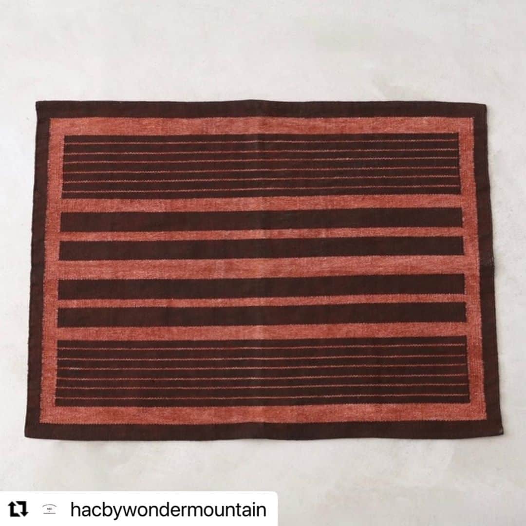 wonder_mountain_irieさんのインスタグラム写真 - (wonder_mountain_irieInstagram)「#Repost @hacbywondermountain with @make_repost ・・・ _ Landscape products × NOMA t.d. / ランドスケープ プロダクツ × ノーマ ティーディー “Hand Woven Rug” ￥22,000- 〜 ￥88,000- _ 〈online store / @digital_mountain〉 https://www.digital-mountain.net/shopbrand/ct278/ _ 【オンラインストア#DigitalMountain へのご注文】 *24時間注文受付 * 1万円以上ご購入で送料無料 tel：084-983-2740 _ We can send your order overseas. Accepted payment method is by PayPal or credit card only. (AMEX is not accepted)  Ordering procedure details can be found here. >> http://www.digital-mountain.net/smartphone/page9.html _ blog > http://hac.digital-mountain.info _ #HACbyWONDERMOUNTAIN 広島県福山市明治町2-5 2階 JR 「#福山駅」より徒歩15分 (水曜・木曜定休) _ #ワンダーマウンテン #japan #hiroshima #福山 #尾道 #倉敷 #鞆の浦 近く _ 系列店：#WonderMountain @wonder_mountain_irie _ #Landscapeproducts #NOMAtd #ランドスケーププロダクツ #ノーマティーディー #NOMA #ノーマ #playmountain #プレイマウンテン #noma_textiledesign」10月22日 14時48分 - wonder_mountain_