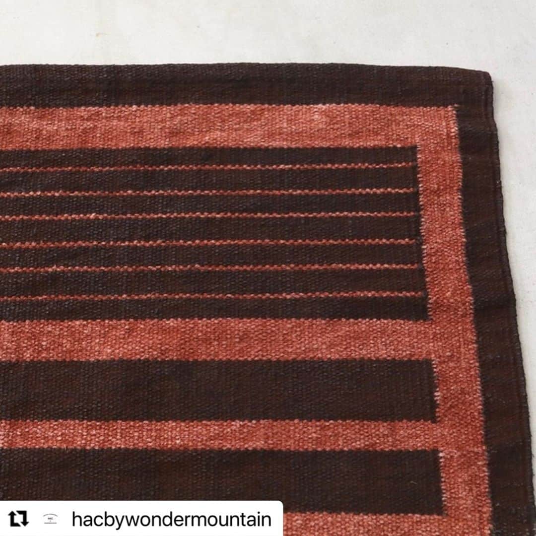 wonder_mountain_irieさんのインスタグラム写真 - (wonder_mountain_irieInstagram)「#Repost @hacbywondermountain with @make_repost ・・・ _ Landscape products × NOMA t.d. / ランドスケープ プロダクツ × ノーマ ティーディー “Hand Woven Rug” ￥22,000- 〜 ￥88,000- _ 〈online store / @digital_mountain〉 https://www.digital-mountain.net/shopbrand/ct278/ _ 【オンラインストア#DigitalMountain へのご注文】 *24時間注文受付 * 1万円以上ご購入で送料無料 tel：084-983-2740 _ We can send your order overseas. Accepted payment method is by PayPal or credit card only. (AMEX is not accepted)  Ordering procedure details can be found here. >> http://www.digital-mountain.net/smartphone/page9.html _ blog > http://hac.digital-mountain.info _ #HACbyWONDERMOUNTAIN 広島県福山市明治町2-5 2階 JR 「#福山駅」より徒歩15分 (水曜・木曜定休) _ #ワンダーマウンテン #japan #hiroshima #福山 #尾道 #倉敷 #鞆の浦 近く _ 系列店：#WonderMountain @wonder_mountain_irie _ #Landscapeproducts #NOMAtd #ランドスケーププロダクツ #ノーマティーディー #NOMA #ノーマ #playmountain #プレイマウンテン #noma_textiledesign」10月22日 14時48分 - wonder_mountain_