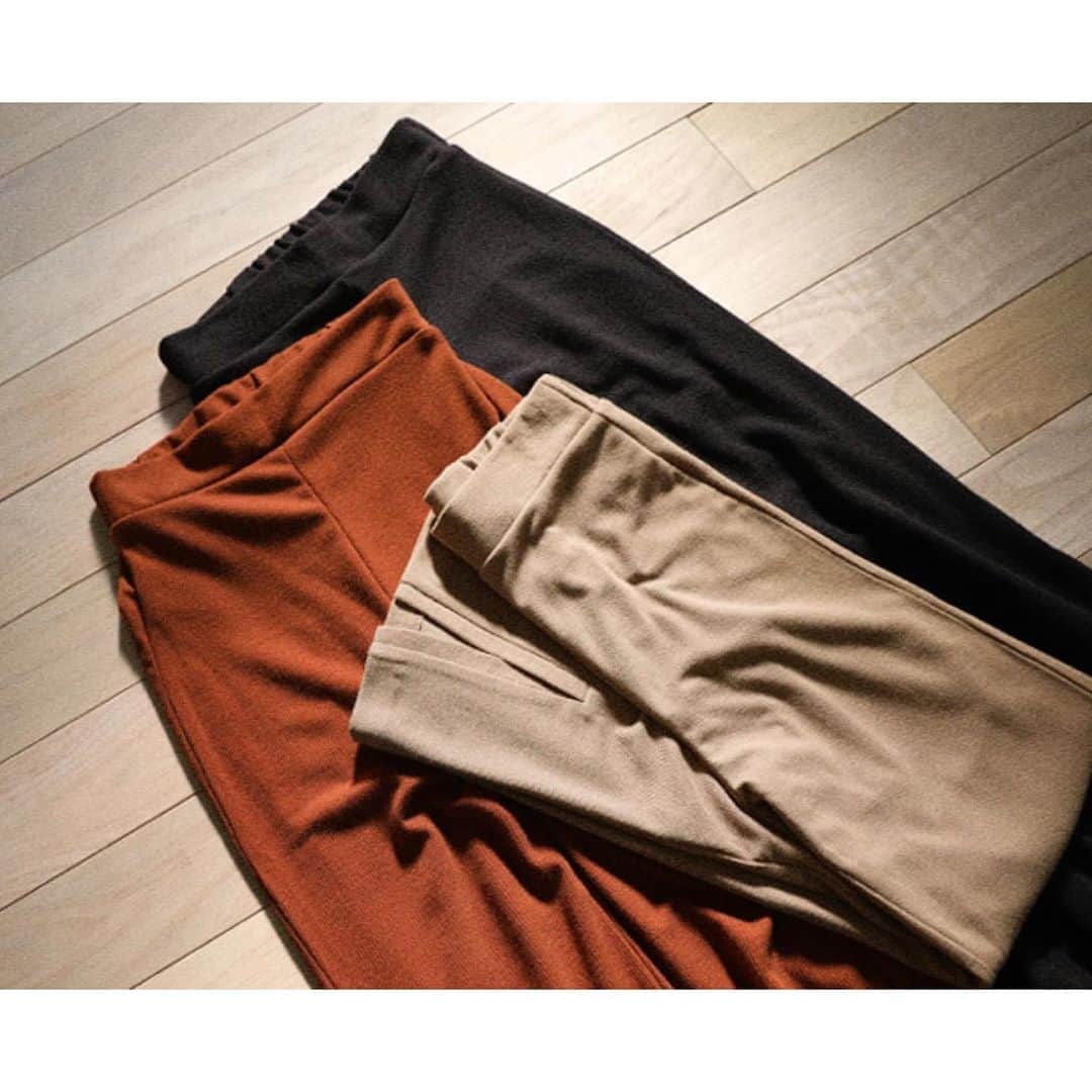 moca さんのインスタグラム写真 - (moca Instagram)「. No.10007208 HEMS SLIT RIB PANTS ¥4,100+tax grayish beige / black / brown」10月22日 15時32分 - selectmoca