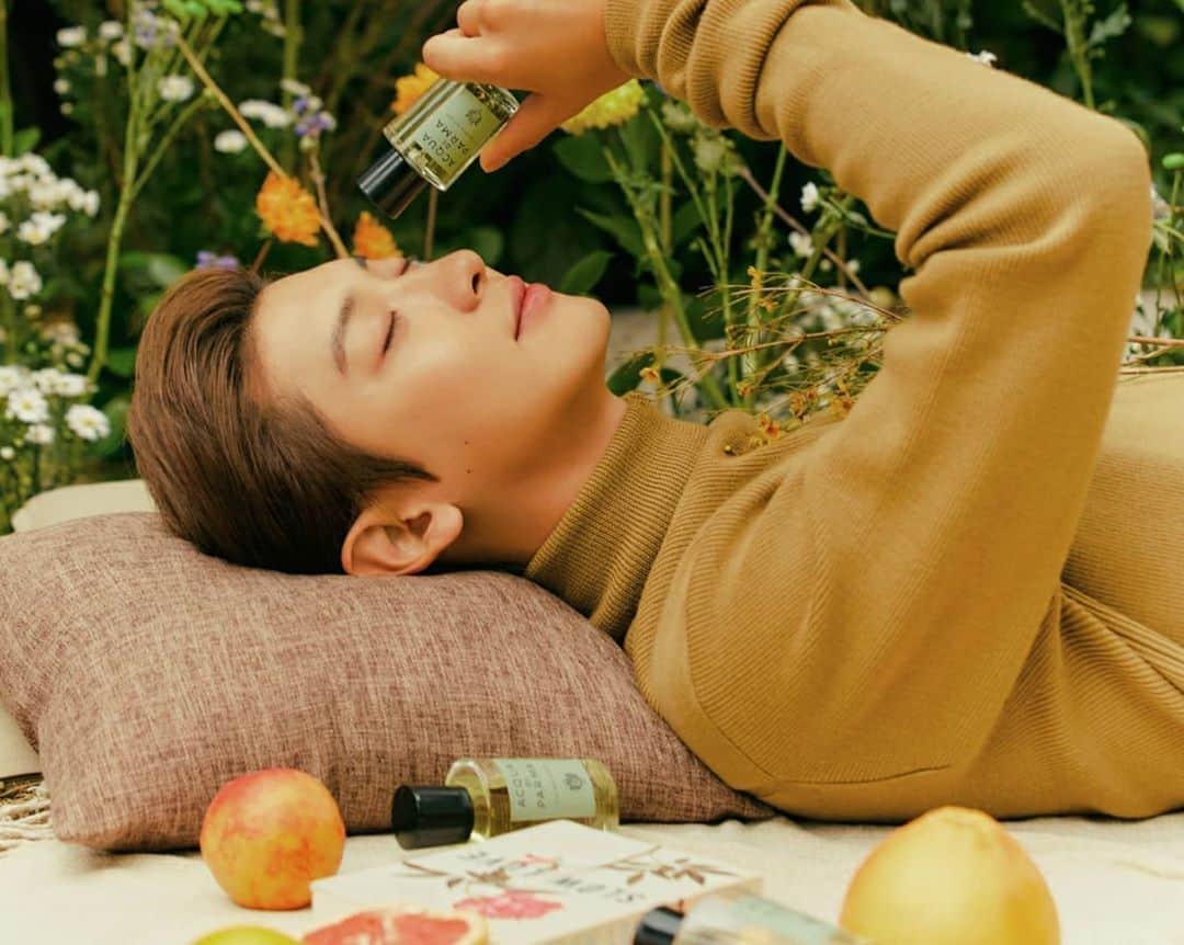 チャニョル さんのインスタグラム写真 - (チャニョル Instagram)「🍁 @acquadiparma_official @koreadispatch #광고」10月22日 15時41分 - real__pcy