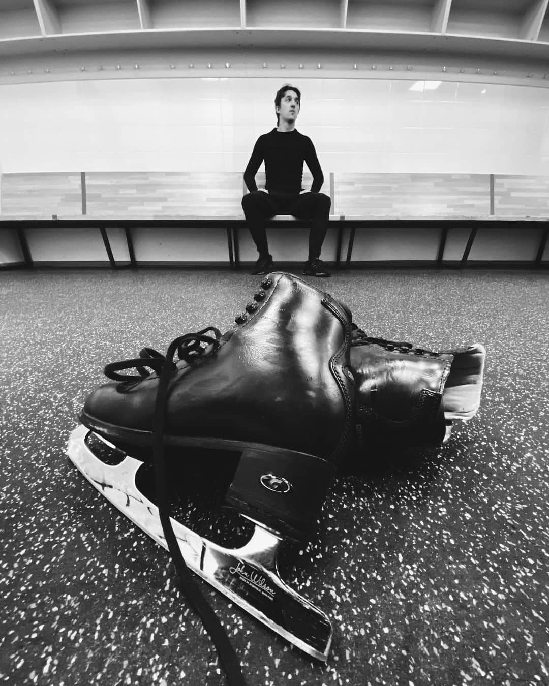 のインスタグラム：「⛸」