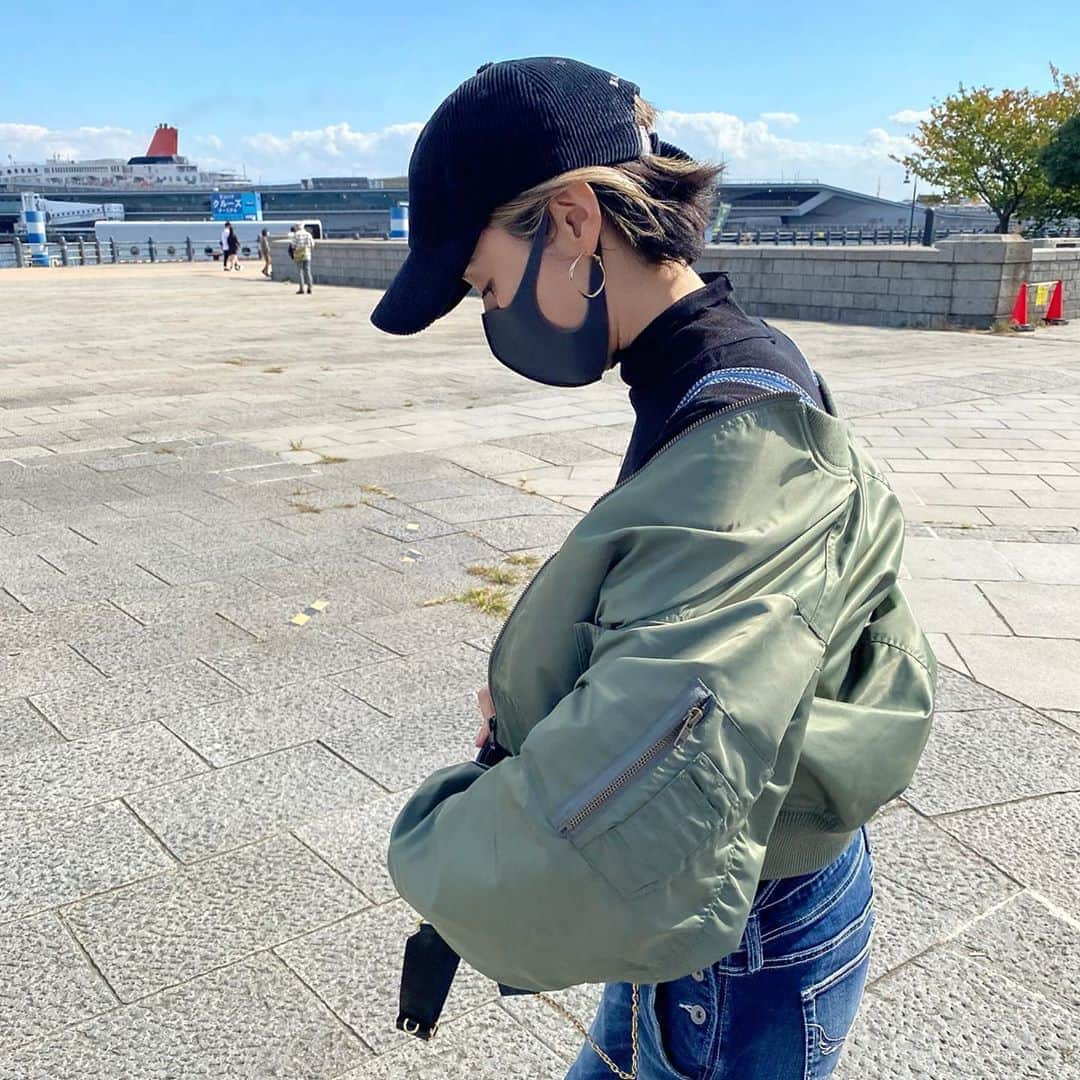 &mのインスタグラム：「天気の良かった日✨」