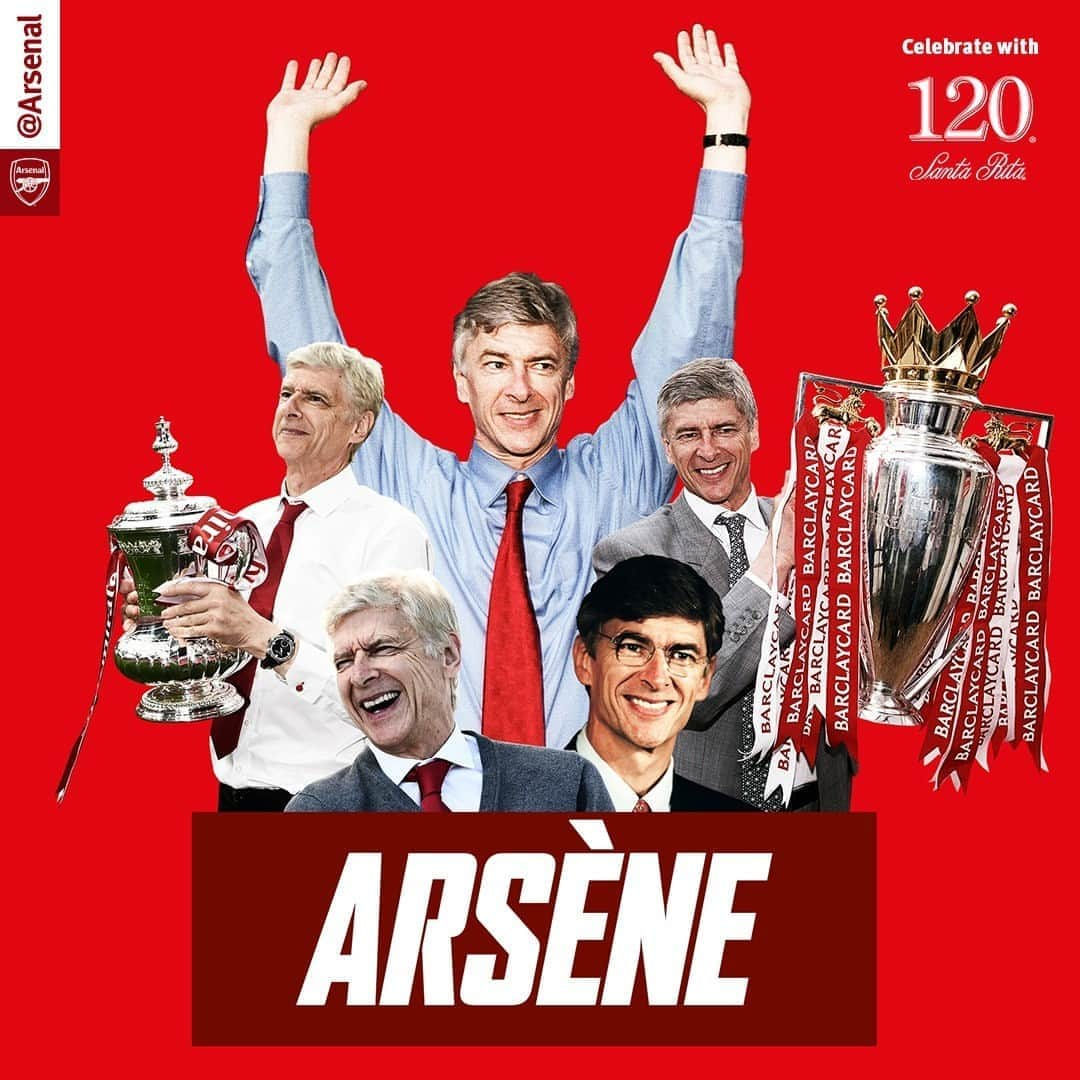 アーセナルFCさんのインスタグラム写真 - (アーセナルFCInstagram)「Happy birthday, Arsène! 🎂🎈⁠ ⁠ #Arsenal #ArseneWenger #Wenger #AFC」10月22日 15時55分 - arsenal