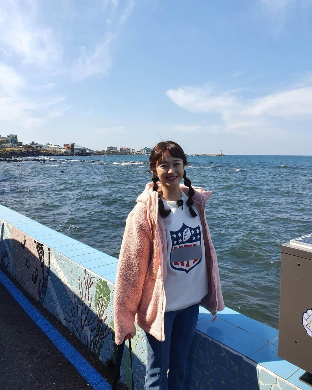 チョン・ソミンさんのインスタグラム写真 - (チョン・ソミンInstagram)「지난 출근 샷! 🌊 ☀️」10月23日 2時02分 - jsomin86