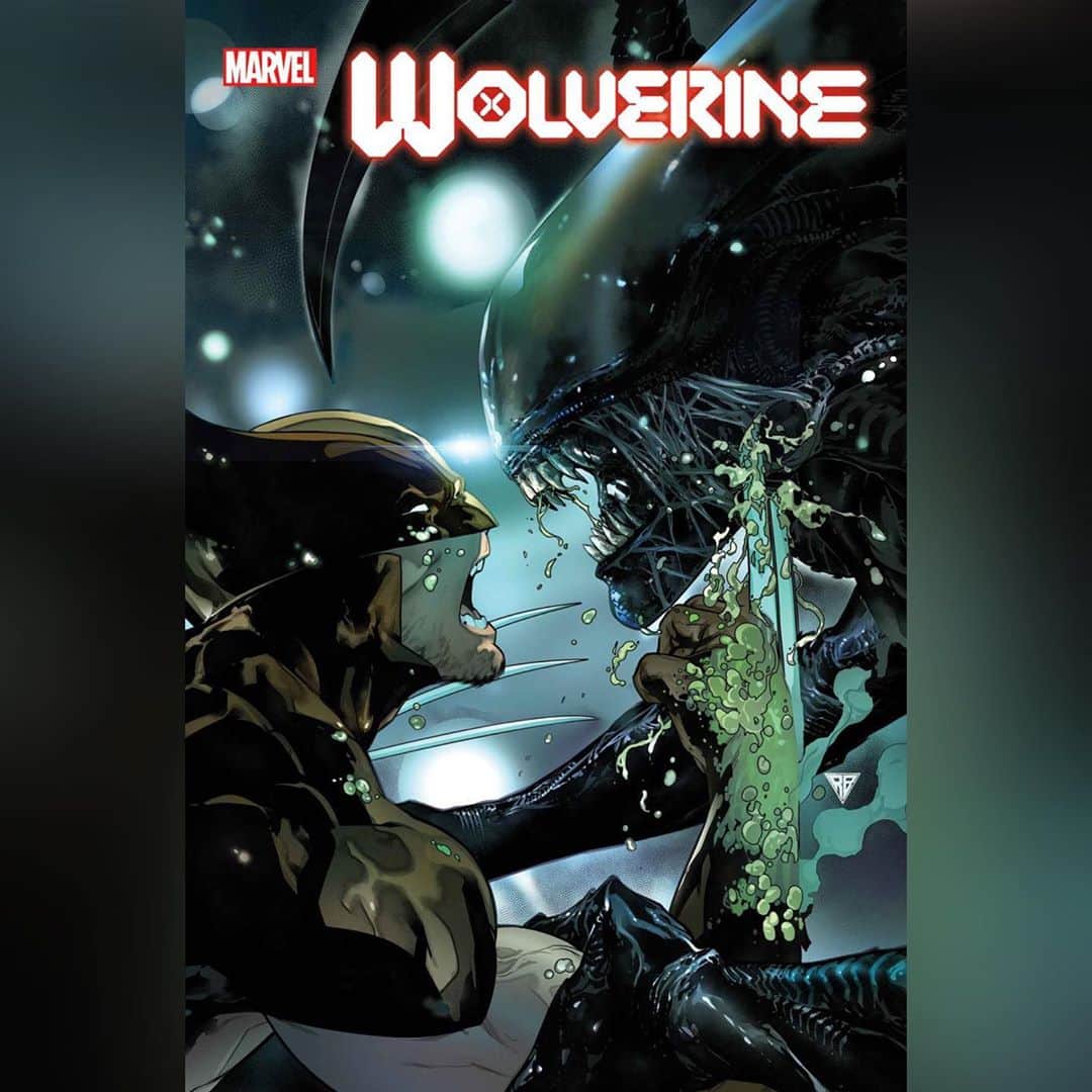 RB Silvaのインスタグラム：「Wolverine #9 variant cover. Colors by @davcuriel」