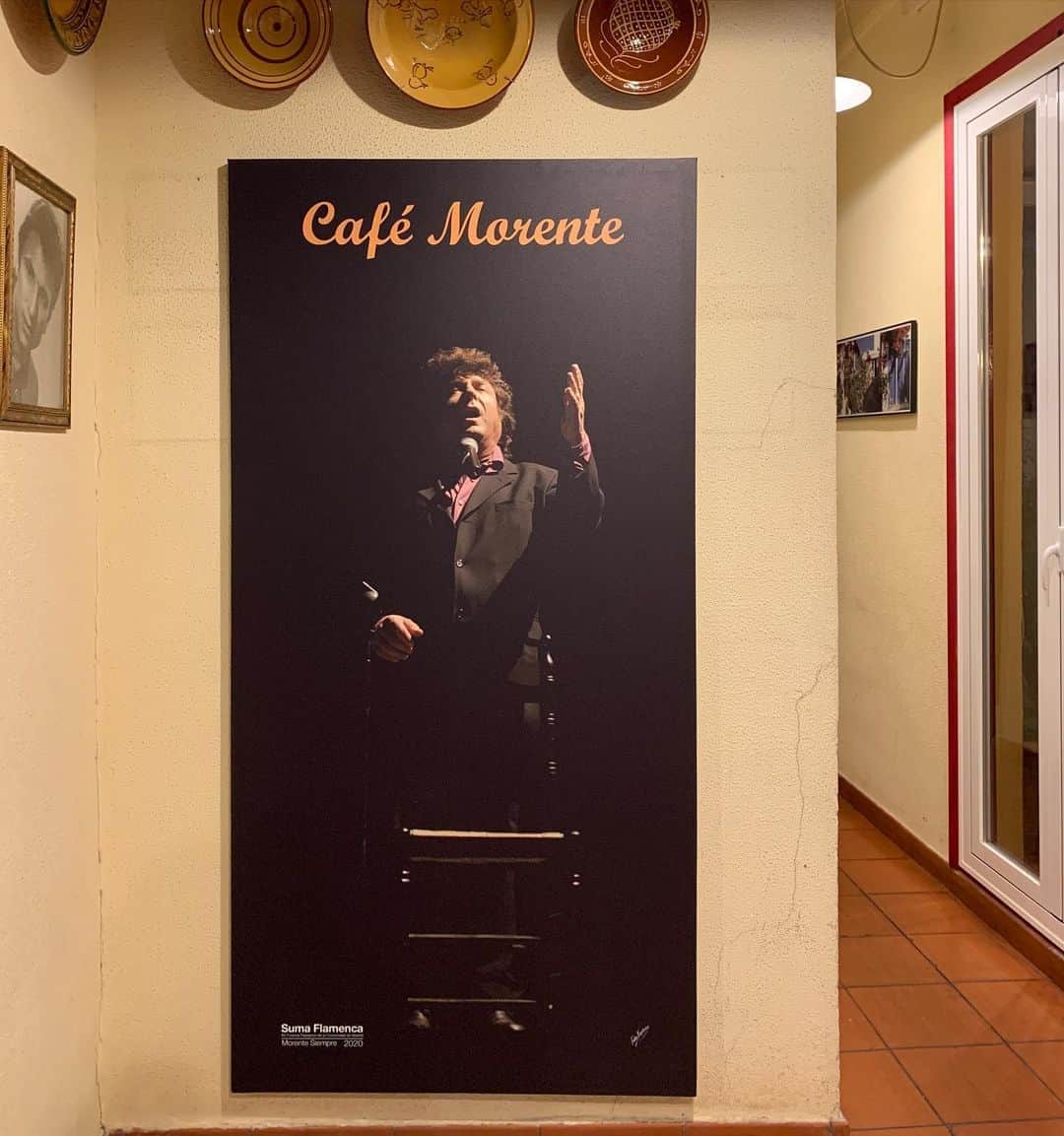 DeFlamenco.comのインスタグラム：「Café Morente, siempre Morente y viceversa.  @fundacioncasapatas」