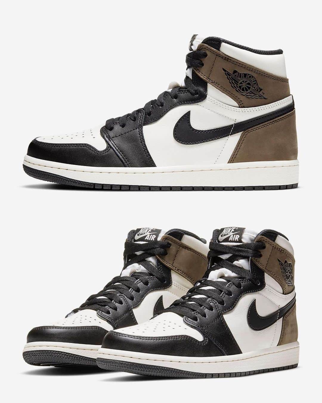 Sneakgalleryさんのインスタグラム写真 - (SneakgalleryInstagram)「Air Jordan Retro 1 High OG #DarkMocha official images! Double Tap if these are a must COP 🔥」10月23日 2時52分 - sneakgallery
