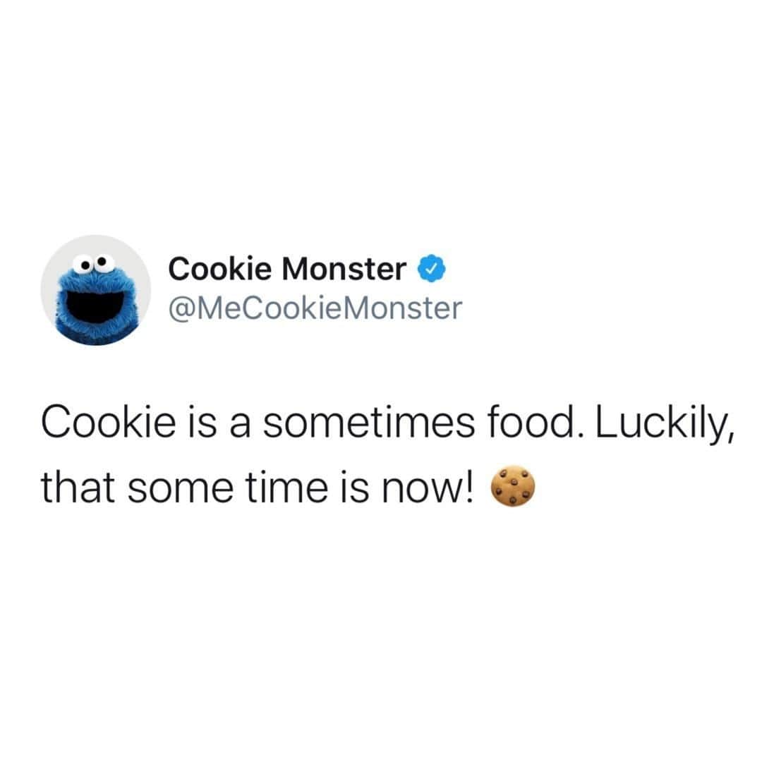 セサミストリートさんのインスタグラム写真 - (セサミストリートInstagram)「Cookie time is our favorite time! 🕛🍪」10月23日 3時01分 - sesamestreet