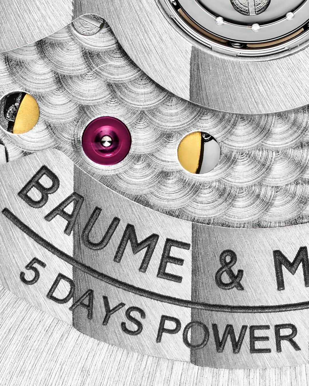 ボーンメルシーのインスタグラム：「Discover the Baumatic - our in-house mechanical self-winding caliber providing precise timekeeping and elegant functionality.  -- #baumeetmercier #baumatic #swissmade #inhousecaliber  #luxurywatch #timepiece #watchcollector #watchesofinstagram #instawatch」