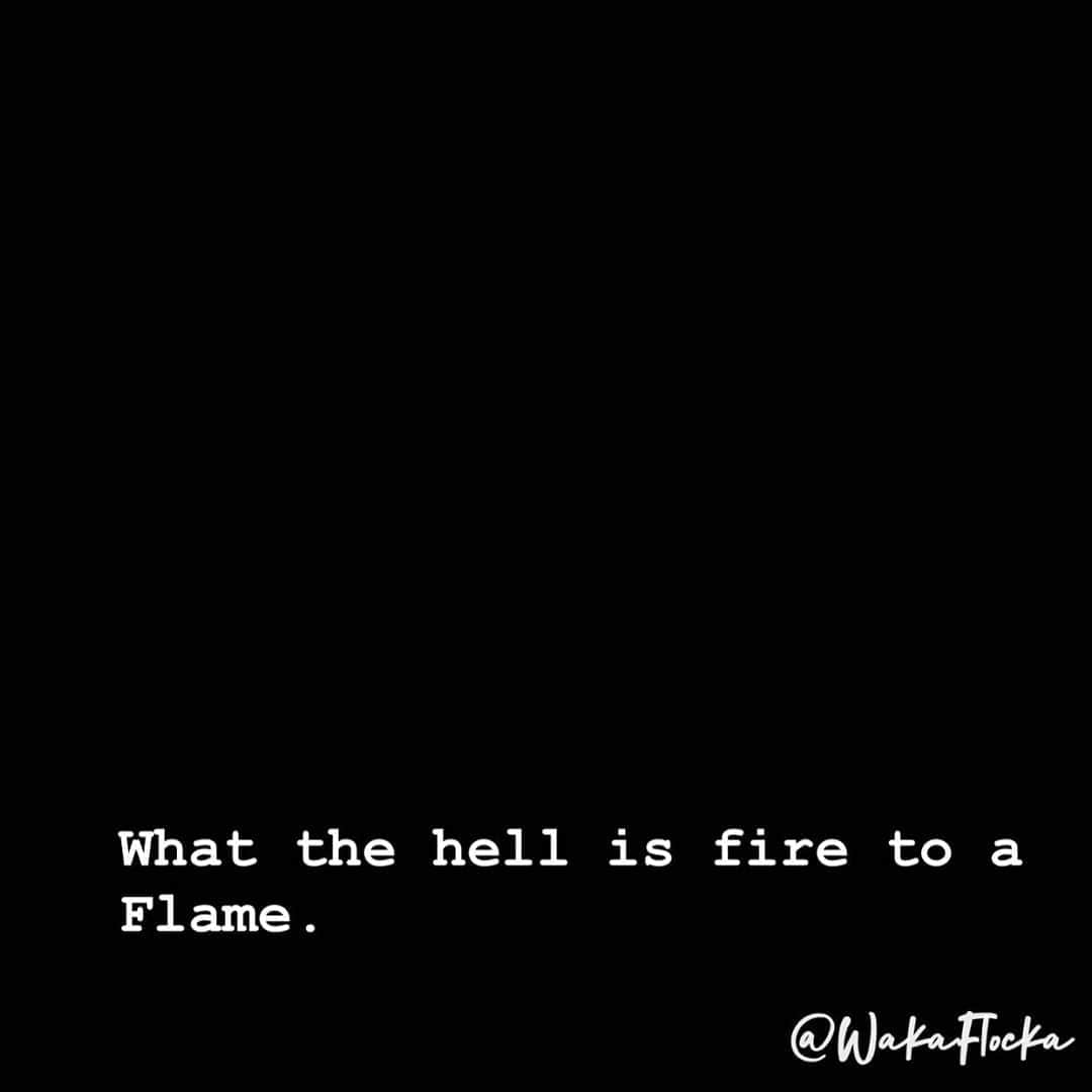 のインスタグラム：「Waka Flocka 🔥」