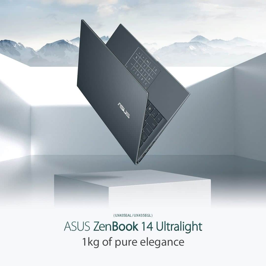 ASUSさんのインスタグラム写真 - (ASUSInstagram)「Weighing only 980 g, #ZenBook 14 Ultralight combines superb performance, effortless portability and timeless good looks. #BuiltforBrilliance」10月22日 19時35分 - asus