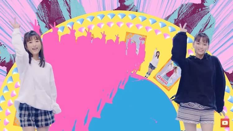 ゆらのインスタグラム：「CHiCO with HoneyWorks 『ぐる恋』のMVにあちなみちゃんと踊って参加しました！ みてね！」
