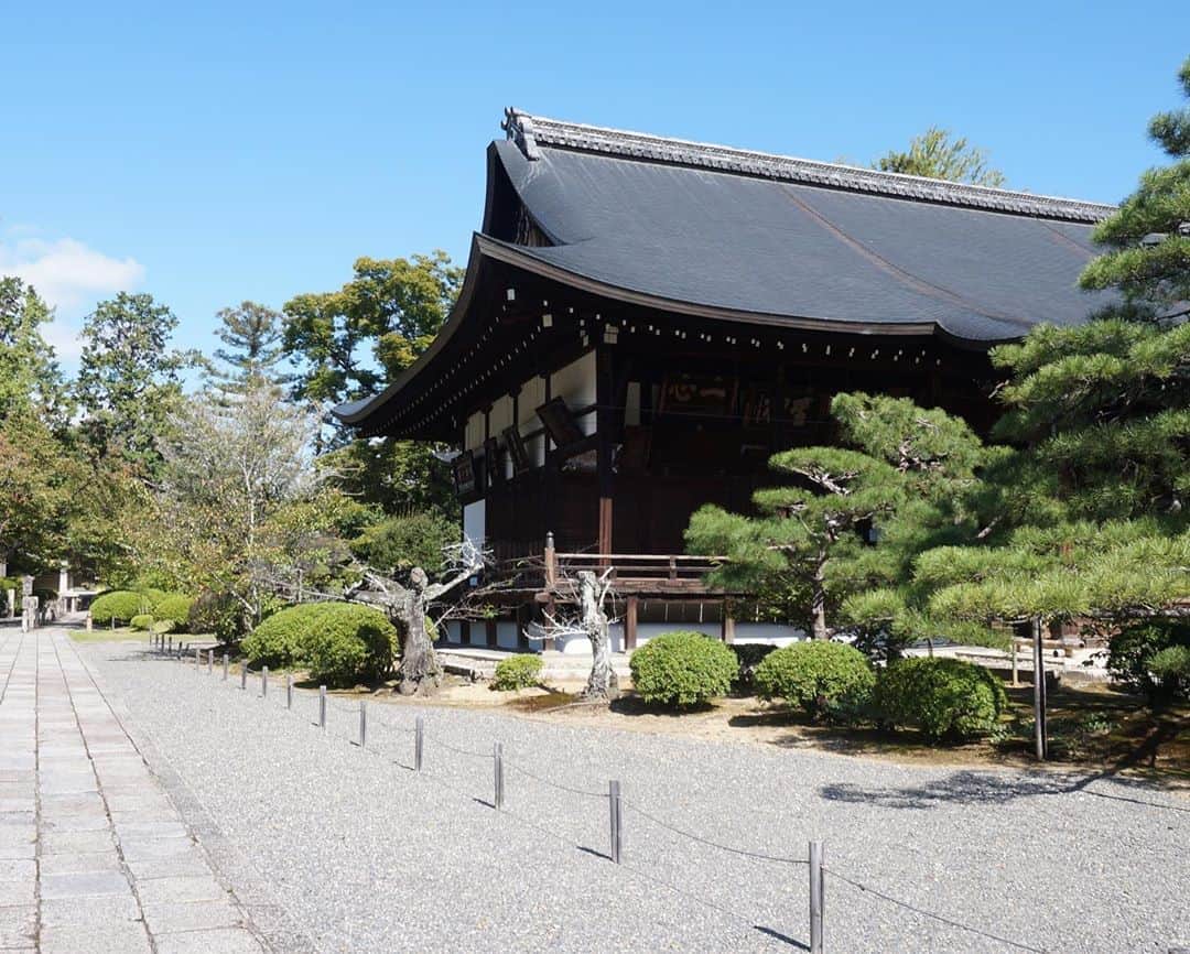 有坂菜恵子さんのインスタグラム写真 - (有坂菜恵子Instagram)「今日は京都にとって特別な日✨ 実は10/22は平安遷都の日なんですよ！ 毎年、京都三大祭りの１つである、時代祭が行われています🌟 今年はコロナの関係で様々な歴史的な衣装に身をつつむ人々の華やかな行列は中止となりましたが、縮小して神事のみ行われたそうです😌  ということで今回の写真は京都の名所 第一弾！  下宿で京都に来て以来、これまで数々の寺社仏閣を巡ってきた私ですが、巡っても巡っても回りきれないのが京都。 そこで太秦の方へ行ってきました⛩  ここは広隆寺！ 聖徳太子が奈良の法隆寺や大阪の四天王寺の他に建立した七大寺の１つで、京都に残る最古の寺なんです！🌟  中の宝物館には、歴史の教科書でも有名な、国宝の弥勒菩薩半跏思惟像がありました！  入館料800円と少し高く、入るべきか否か迷いましたが、アルカイックスマイルの少し微笑んだ表情はとても美しく、感嘆してしまいました👏  これからも秋の京都をたくさん楽しみたいと思います🍁  #ミスコン #ミスコンファイナリスト #ミスキャン #ファイナリスト #同女 #同志社女子大学 #ミス同女 #ミス同志社女子 #女子大生 #京田辺 #キャンパスライフ #女子大生コーデ #女子大生の日常 #大学生 #寺社仏閣 #広隆寺 #半跏思惟像 #京都観光 #京都巡り #京都旅行」10月22日 20時19分 - missdwc20_5