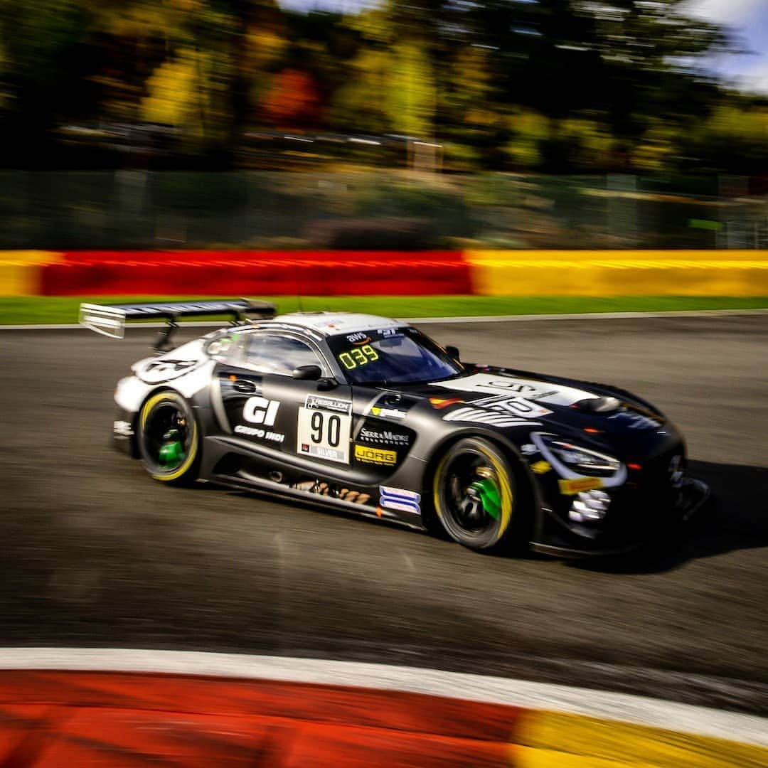 Mercedes AMGさんのインスタグラム写真 - (Mercedes AMGInstagram)「The world’s biggest GT3 race will be held this weekend: the @total24hoursofspa. In the 72nd running of the Belgian endurance classic, a total of ten Mercedes-AMG GT3s will be lining up on the grid. Among these cars, #88 by @akkaaspteam and #4 by @hauptracingteam will enter the race at @circuit_spa_francorchamps with extended works support. Furthermore, four #AMGGT3 by @hauptracingteam (#5), @htpmotorsport / @winwardracing (#84), @akkaaspteam (#89) and @madpanda_motorsport (#90) will be competing in the Silver Cup, whereas @sps_performance (#20), @ramracingcom (#74), @akkaaspteam(#87) and @jpmotorsportofficial (#111) are aiming at a top result in the Pro-Am class. Good luck to all teams and drivers! 🤞  #24hAMG #Spa24H #MercedesAMG #MercedesAMGMotorsport #10YearsAMGCustomerRacing #GTWorldChEu #IntGTC」10月22日 21時31分 - mercedesamg