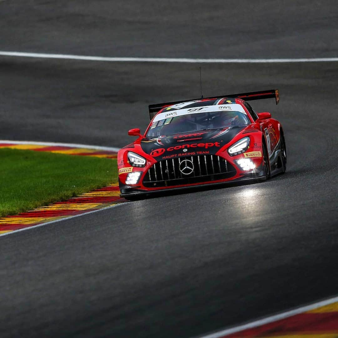 Mercedes AMGさんのインスタグラム写真 - (Mercedes AMGInstagram)「The world’s biggest GT3 race will be held this weekend: the @total24hoursofspa. In the 72nd running of the Belgian endurance classic, a total of ten Mercedes-AMG GT3s will be lining up on the grid. Among these cars, #88 by @akkaaspteam and #4 by @hauptracingteam will enter the race at @circuit_spa_francorchamps with extended works support. Furthermore, four #AMGGT3 by @hauptracingteam (#5), @htpmotorsport / @winwardracing (#84), @akkaaspteam (#89) and @madpanda_motorsport (#90) will be competing in the Silver Cup, whereas @sps_performance (#20), @ramracingcom (#74), @akkaaspteam(#87) and @jpmotorsportofficial (#111) are aiming at a top result in the Pro-Am class. Good luck to all teams and drivers! 🤞  #24hAMG #Spa24H #MercedesAMG #MercedesAMGMotorsport #10YearsAMGCustomerRacing #GTWorldChEu #IntGTC」10月22日 21時31分 - mercedesamg