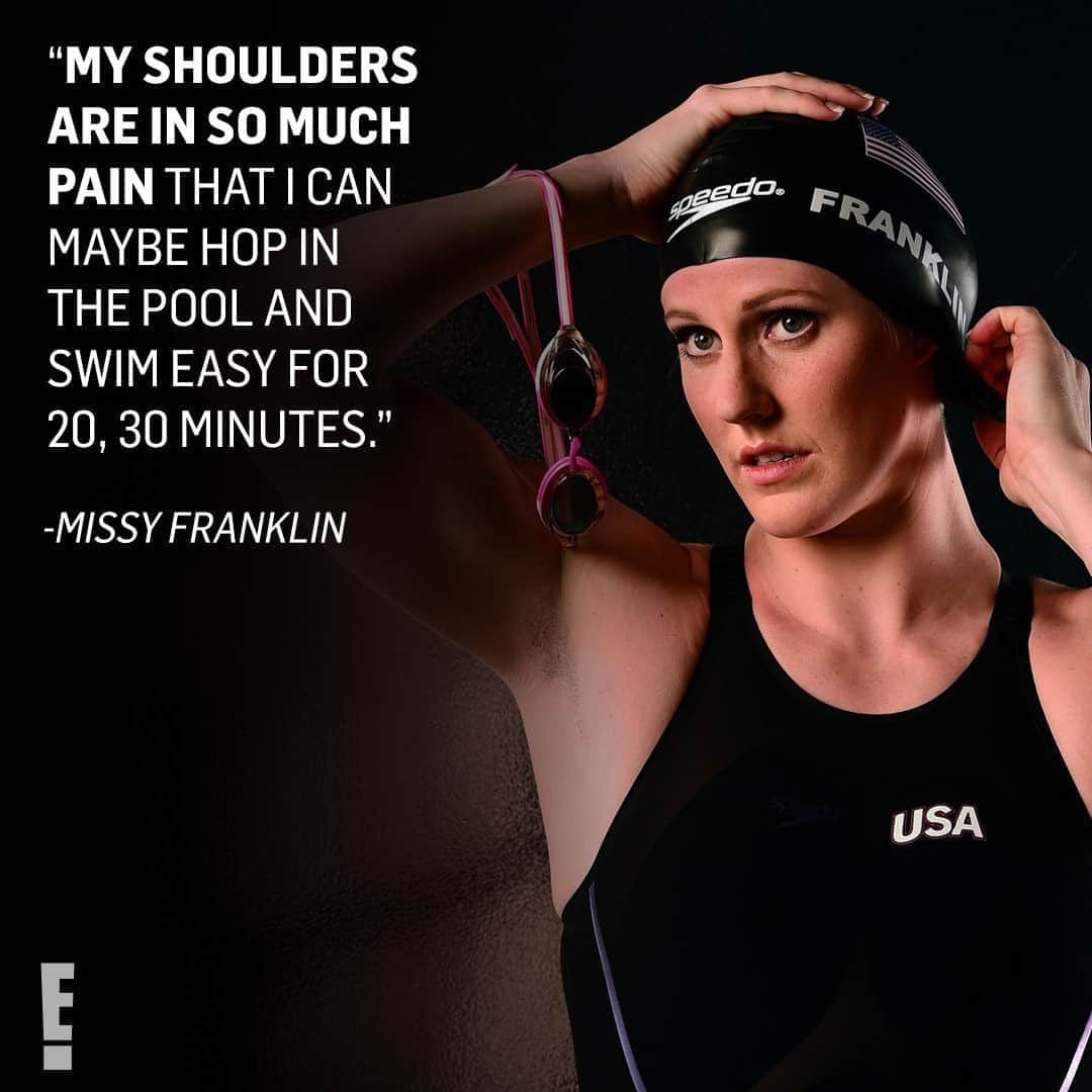 E! Onlineさんのインスタグラム写真 - (E! OnlineInstagram)「Olympian Missy Franklin revealed she can barely swim following her athletic career. 💔 The 25-year-old speaks out about her devastating injuries at the link in our bio. (📷: Getty)」10月22日 21時46分 - enews