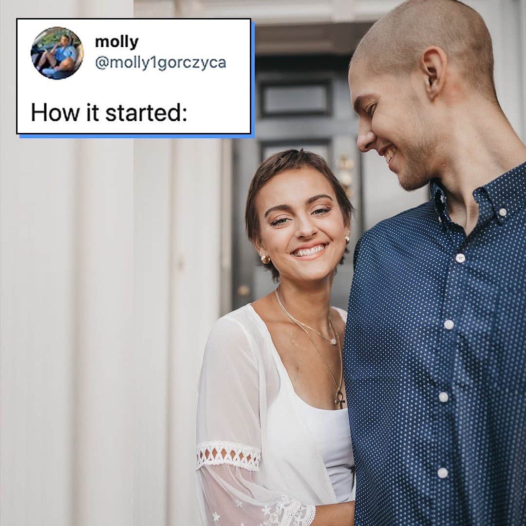E! Onlineさんのインスタグラム写真 - (E! OnlineInstagram)「How we started: 🙂 How we're doing: 🥺😭😍❤️ (📷: @mollygorczyca )」10月22日 23時17分 - enews