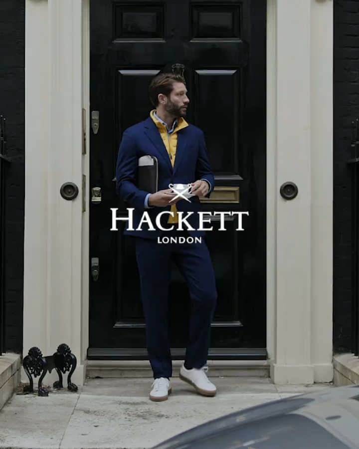 ハケットのインスタグラム：「Discover the new Autumn-Winter 20 Campaign #STAYHackett」