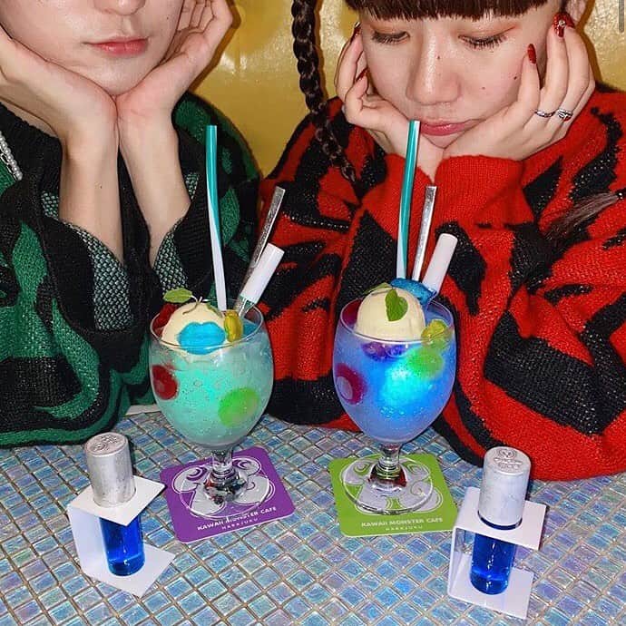 KAWAII MONSTER CAFEさんのインスタグラム写真 - (KAWAII MONSTER CAFEInstagram)「@tempurakidz ×  @kawaiimonstercafe collaboration drink 🌈しゅわしゅわのサイダーサイダー🌈  Limited until this month🎃  Repost from @karin.tempurakidz @p_tempurakidz 🍓Thank you for coming 💙❤️💚🧡💜💛  #kawaiimonstercafe #monstercafe #カワイイモンスターカフェ  #destination #tokyo #harajuku #shinuya #art #artrestaurant #colorful #color #pink #cafe #travel #trip #traveljapan #triptojapan #japan #colorfulfood #rainbow #rainbowcake #rainbowpasta #strawberry #pancakes #takeshitastreet #harajukustreet #harajukugirl #tokyotravel #onlyinjapan」10月23日 0時36分 - kawaiimonstercafe