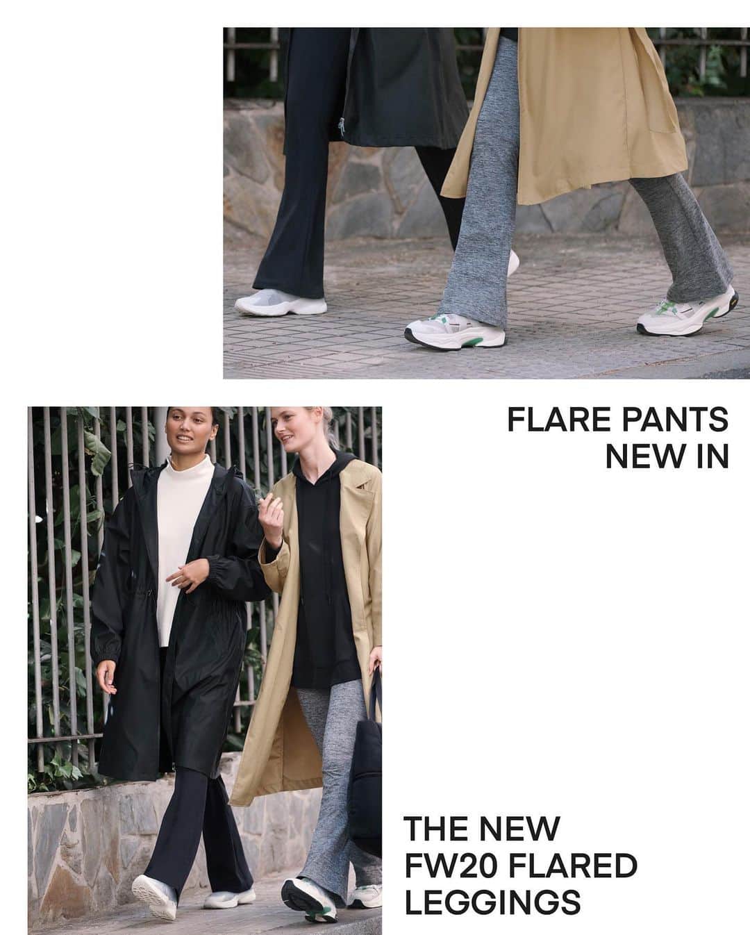 Oyshoさんのインスタグラム写真 - (OyshoInstagram)「Flare pants. The new comfort-sport leggings for a city walk.  . #oysho #oyshosport #flarepants」10月23日 1時04分 - oysho