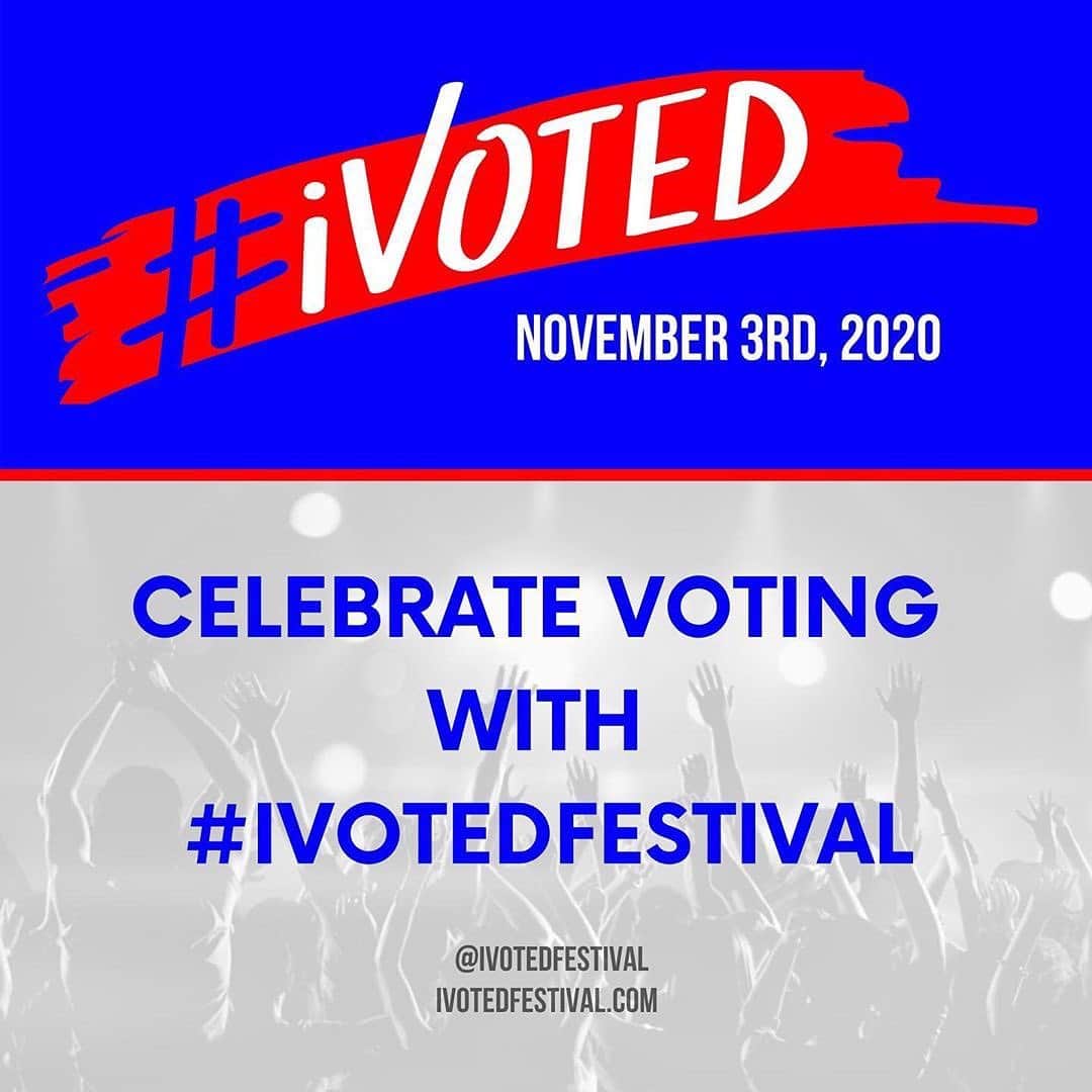 MGMTのインスタグラム：「VOTE!! We’re delighted to be part of @ivotedfestival - RSVP ASAP and we’ll be sure to give you a personal shoutout!  Head to @ivotedfestival for more info or click the link in our bio.」