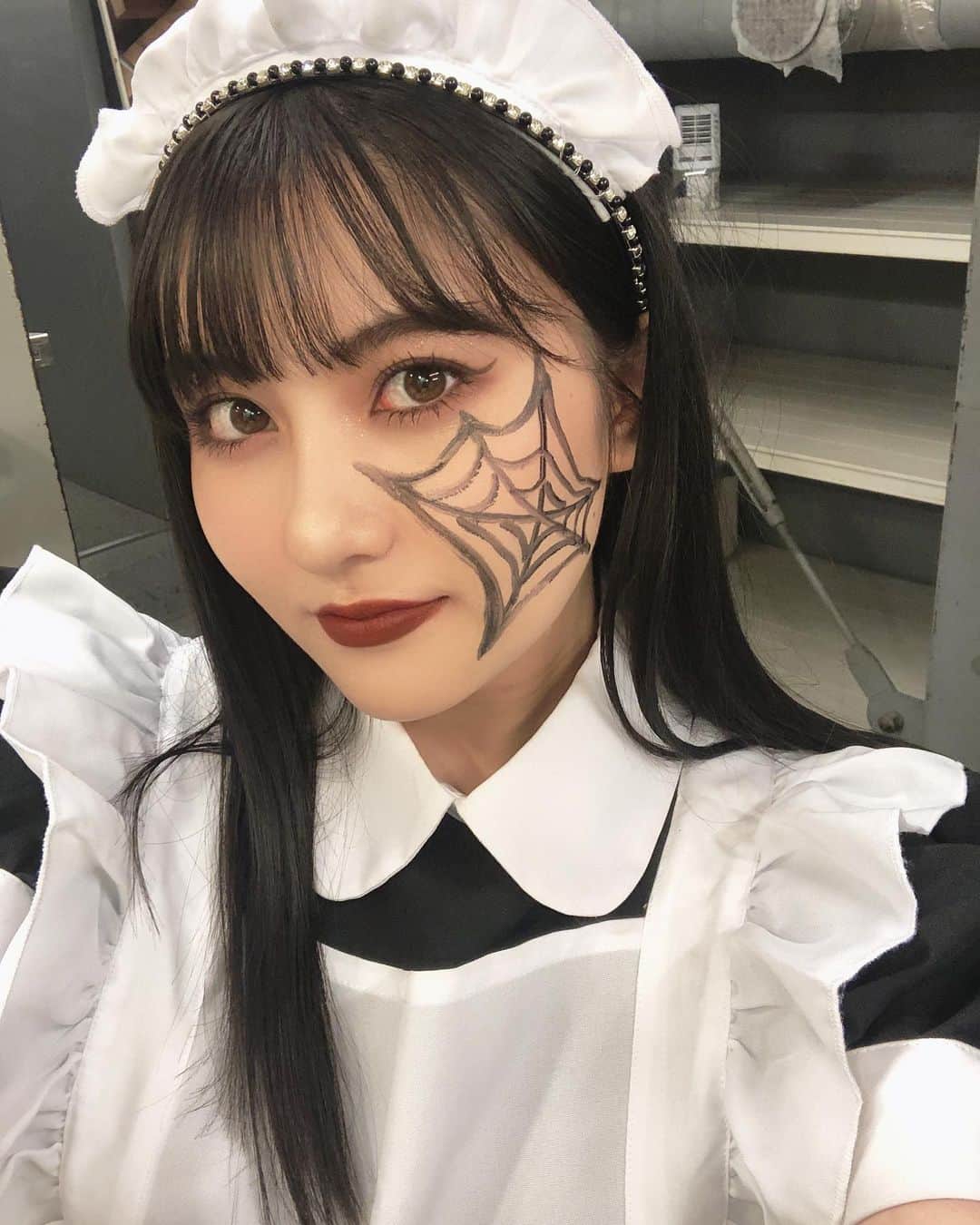 川添りなさんのインスタグラム写真 - (川添りなInstagram)「おはようございます👻🕸✝️🕷 本日『#冥途喫茶』2日目です。  🌈1公演目☀️ 14:00~  🌛2公演目🌌 19:00~  ※昨日と同じです。 40分前には会場入れます😌  雨降っているので、お越しの際は お気をつけてお越しくださいませ💕💕💕✨  本日も御来場心より お待ちしております❗✨  スピカ・キンプリ・オシーノ役 川添りな」10月23日 11時20分 - zorina_522