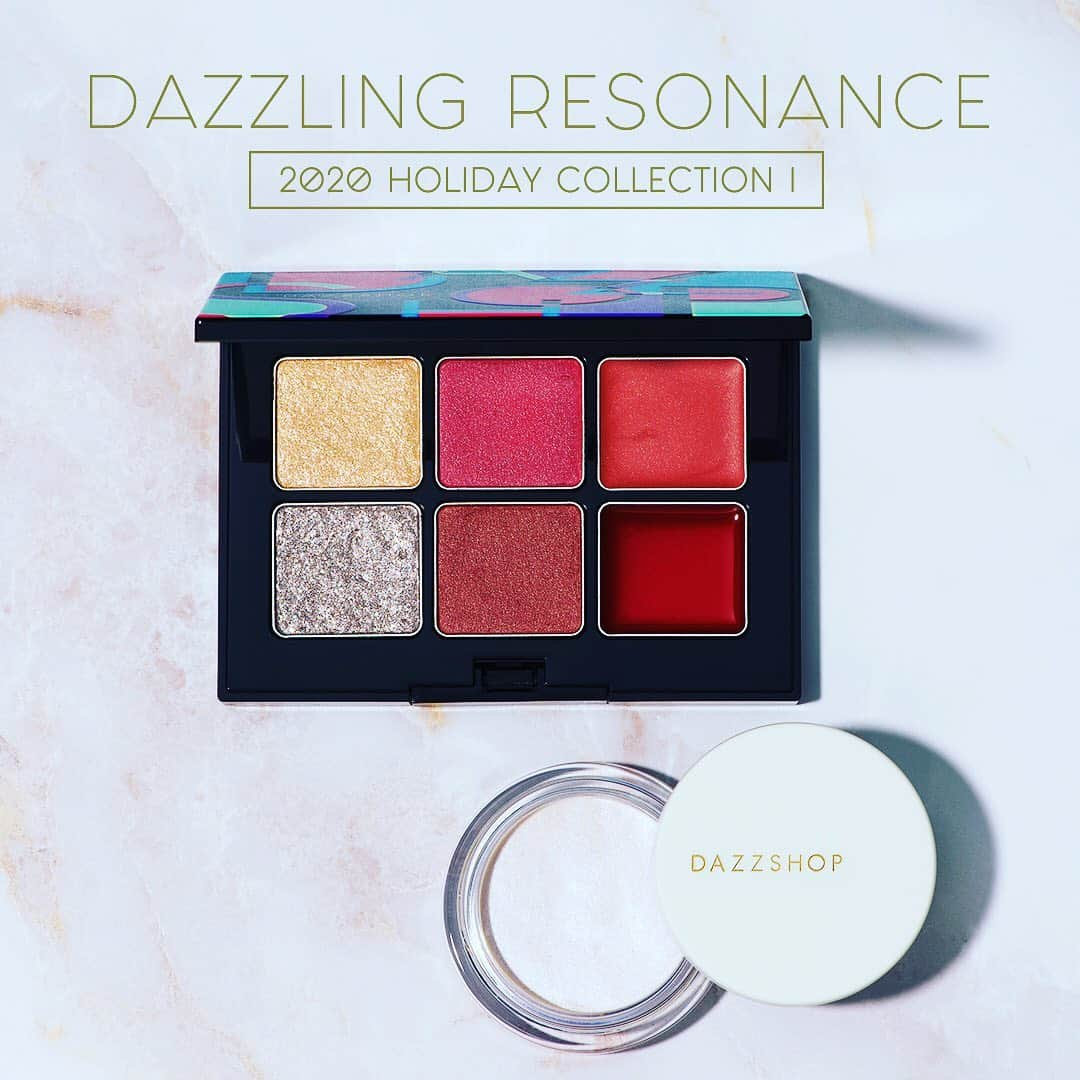 dazzshop officialさんのインスタグラム写真 - (dazzshop officialInstagram)「. . 2020 HOLIDAY COLLECTION 予約開始のお知らせ . "DAZZLING RESONANCE" . 「かわいい」「かっこいい」「色っぽい」のすべてを叶える、女らしさを宿すカラーとマニッシュに彩るカラーは、それぞれアイシャドウとリップ＆チーク、リップグロスのスペシャルパレットと大人気のスパークリングジェムの限定色がセット。 ときめきと煌めきに一人一人の魅力が共鳴して、個性美を輝かせせるコレクション。 . 本日10/23(金)より、DAZZSHOP 全店と公式オンラインショップにて、2020 HOLIDAY COLLECTIONの予約を開始いたします。11/5（木）全国発売。 . ※公式オンラインは、AM10:00より予約開始 ※アインズ＆トルペはメイクお取り扱い店のみ . ■2020 HOLIDAY COLLECTION I ¥6,500（税抜） —————————————————————————— ◇◇DAZZLING PALETTE ANTIQUE ROSE 01 ダズリングパレット アンティークローズ . 「清楚な色香を発揮するレディなカラー」 アンティークローズを思わせる、スモーキーなピンクを主役にしたパレットには、視線を集める２つのきらめきと赤味を帯びたカラーがセット。 . ◇◇SPARKLING GEM SHIMMERING SNOW 23 スパークリングジェム シマリング スノー . アイシャドウとしてはもちろん、ハイライトとしても使える、シルバーホワイトとして登場。幻想的にきらめくパールで透明感をプラスして。 —————————————————————————— .  . ■2020 HOLIDAY COLLECTION Ⅱ ¥6,500（税抜） —————————————————————————— ◇◇DAZZLING PALETTE AMBER ORANGE 02 ダズリングパレット アンバーオレンジ . 「いつだって主役になれるマニッシュなカラー」 旬のアンバーオレンジをアクセントカラーに、質感の異なるパールアイシャドウ2色と締め色のブラウンアイシャドウを自由に重ねて、さまざまな表情を。 . ◇◇SPARKLING GEM SHIMMERING LUNER 24 スパークリングジェム シマリング ルーナー . ジュエリーのような煌めきを宿す、ゴールドのスパークリングジェム。透明感がある繊細な色味で目元にも、デコルテにもリュクスな輝きをほどこして。 —————————————————————————— . . #DAZZSHOP #ダズショップ #ルミネエスト新宿 #大丸札幌 #そごう横浜 #松坂屋名古屋 #大丸下関 #リンクス梅田 #池袋パルコ #holiday #ホリデー #ホリデーコレクション #クリスマスコフレ #クリスマスコフレ2020 #eyemakeup #makeup #beauty #cosme #ビューティー #メイク #アイメイク #コスメ」10月23日 12時00分 - dazzshop_official